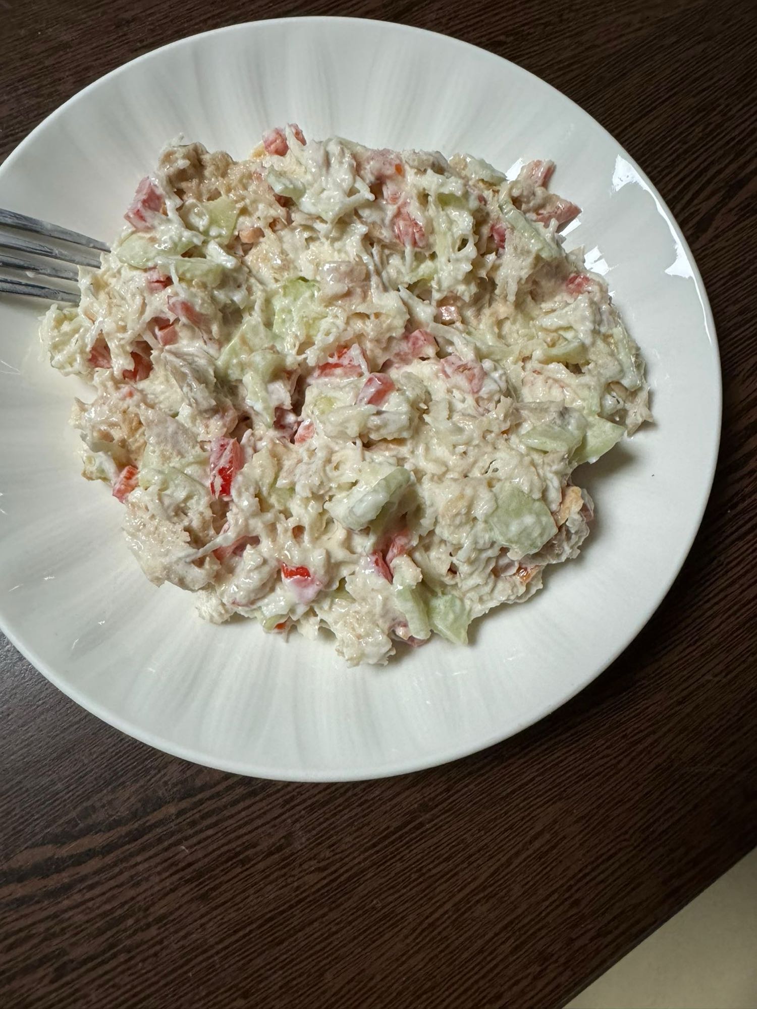 Salata cremoasa cu pui
