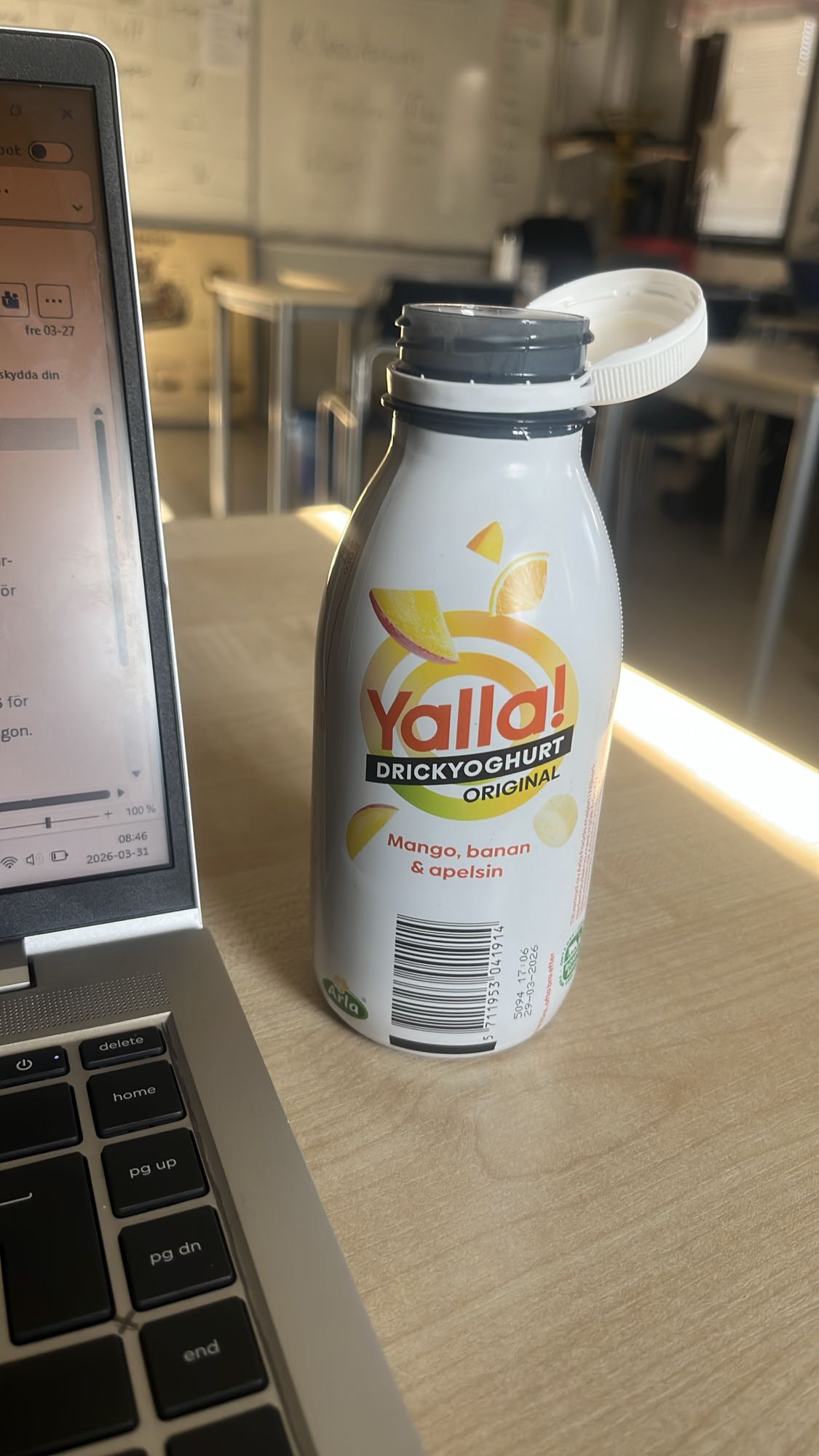 Drickyoghurt mango banan