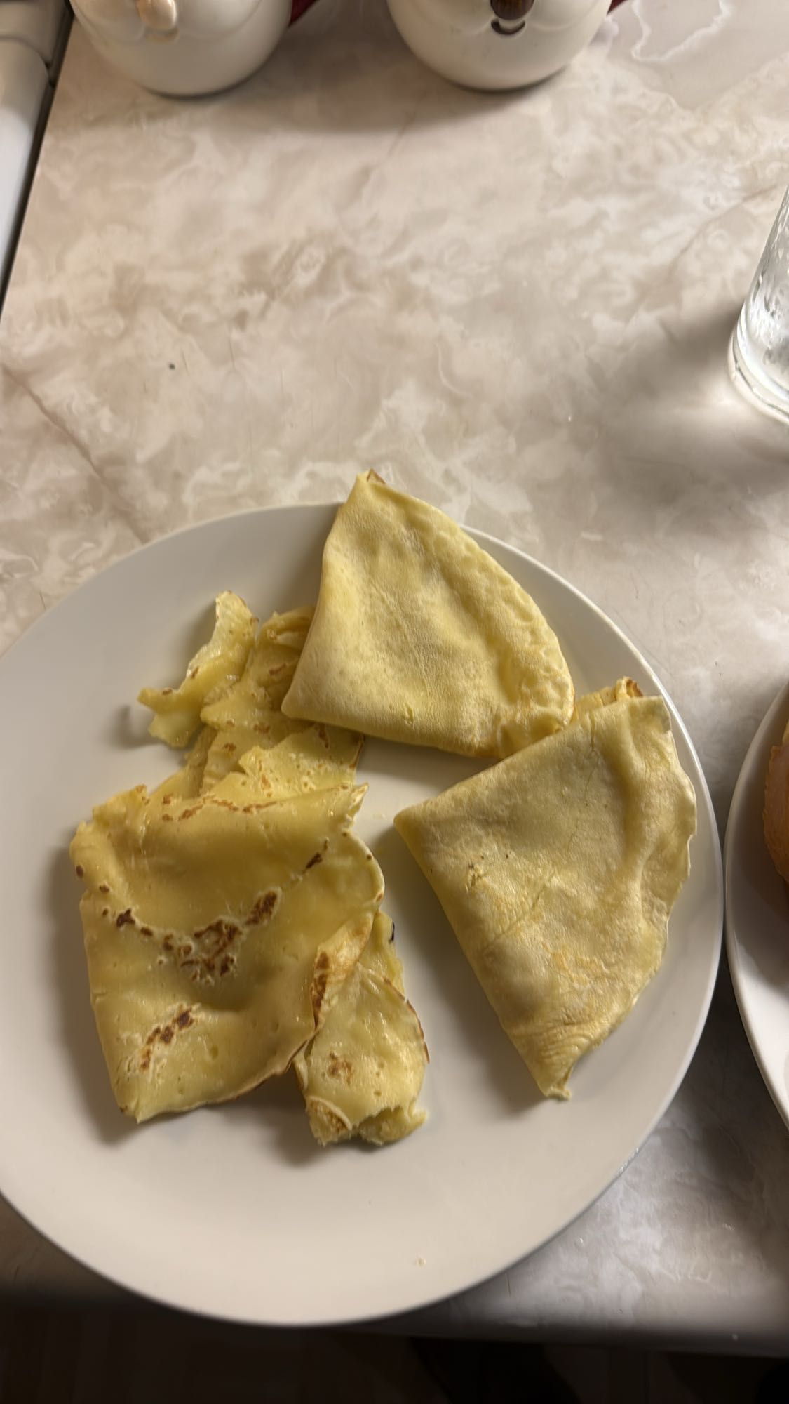 Crêpes pliées