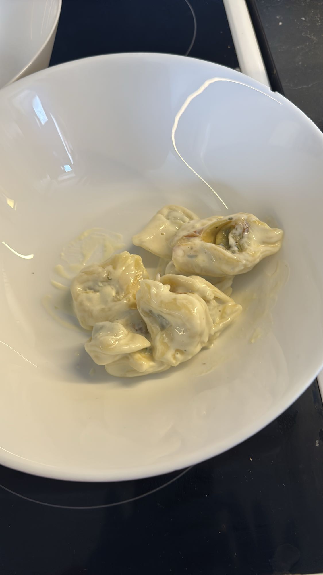 Tortellini med gräddsås