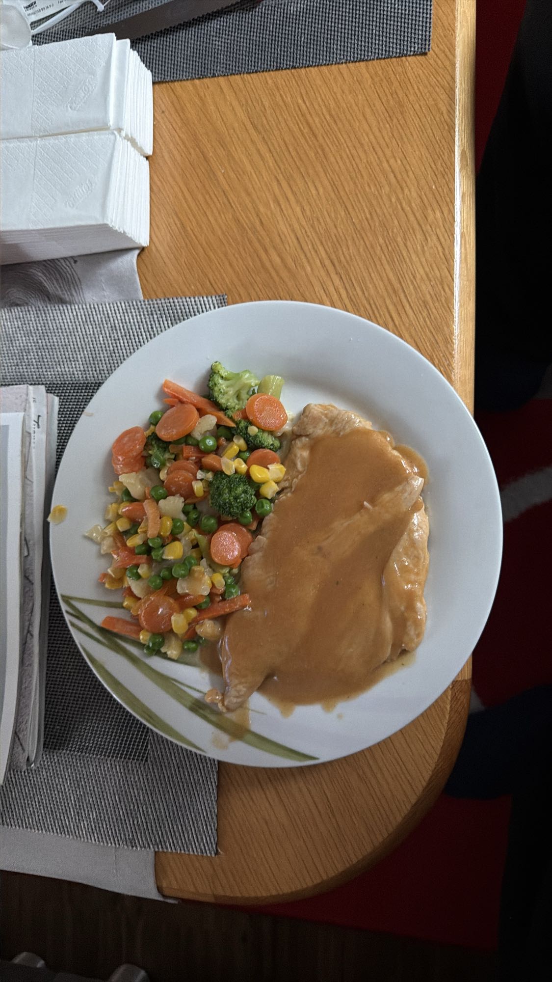 Huhn mit Gemüse