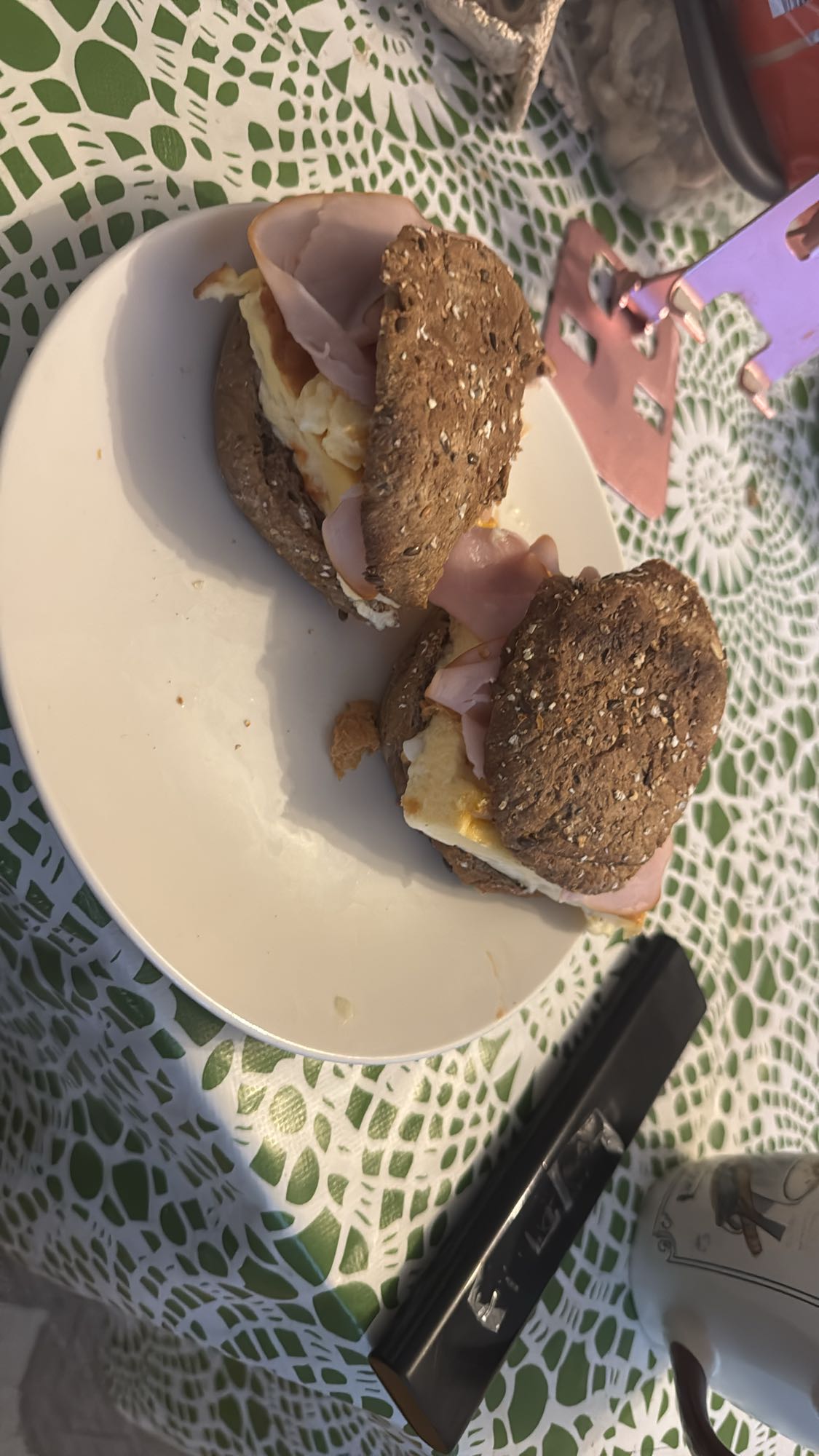 Frukostmackor med ägg