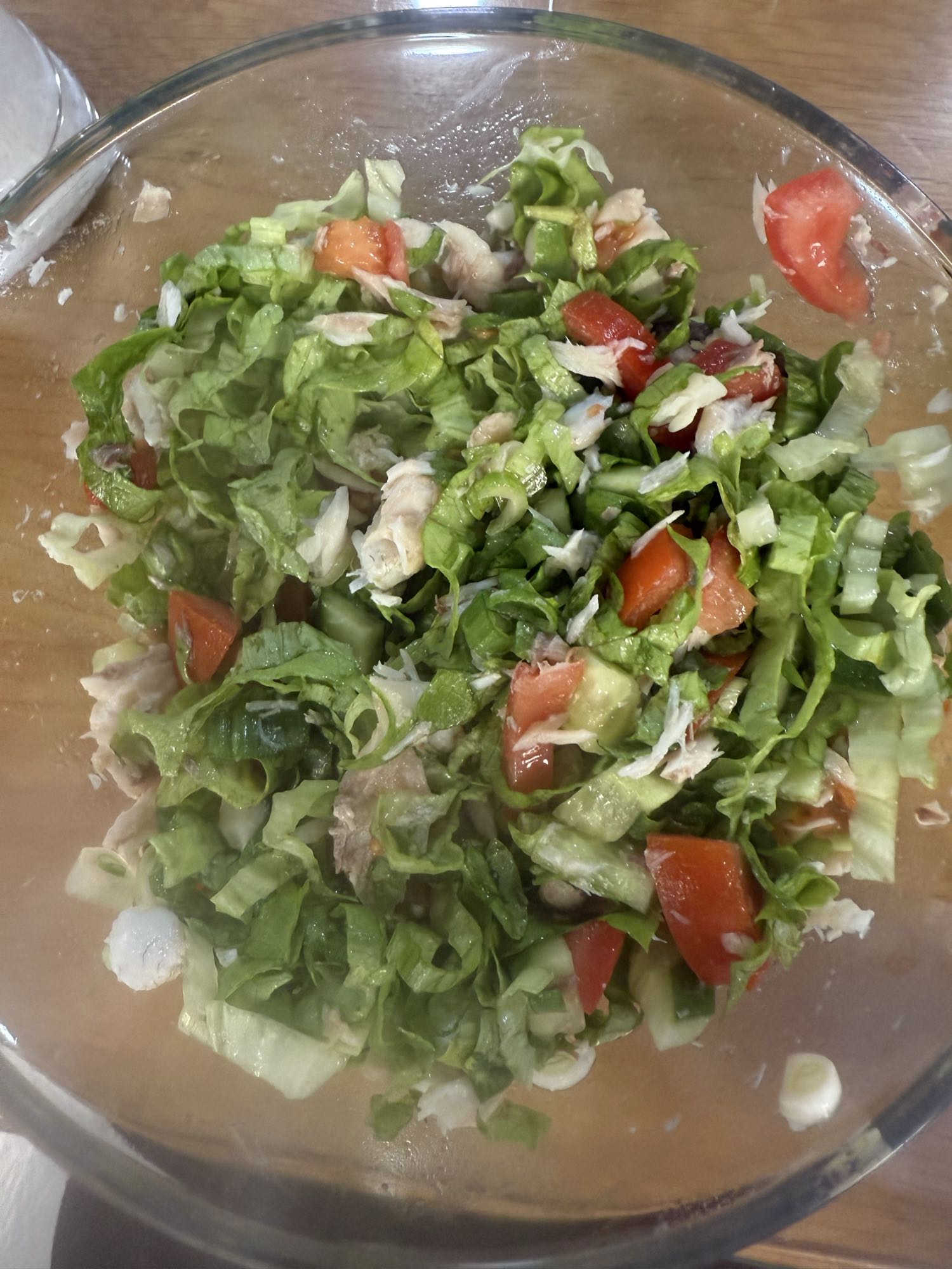 Tavuklu salata