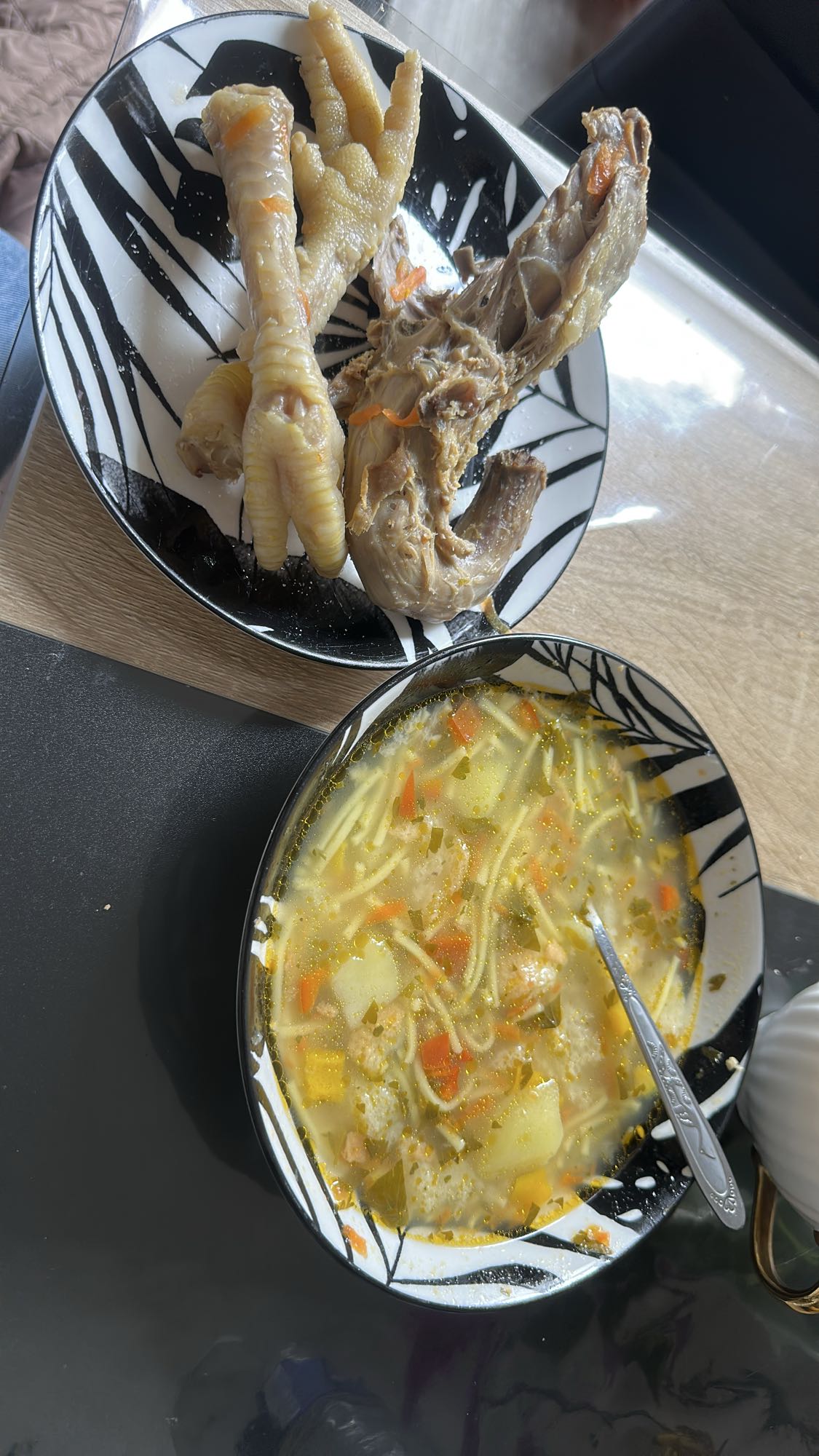 Supa de pui cu taitei