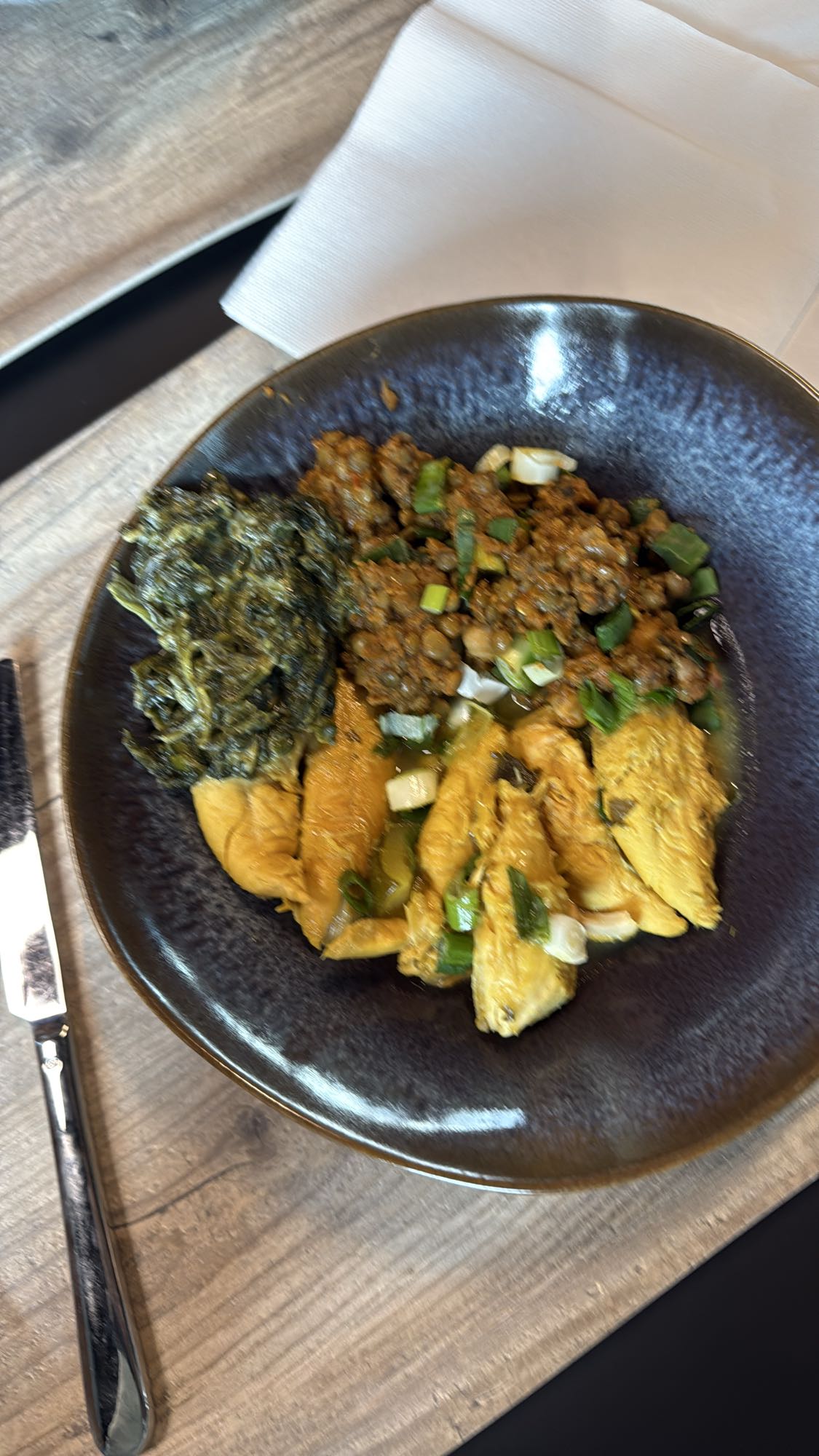 Chicken Lentils Spinach