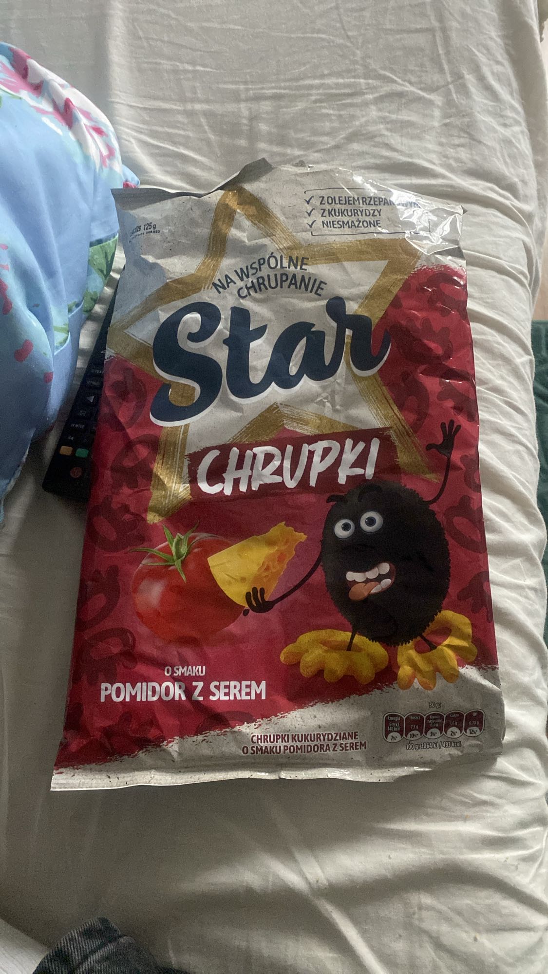 Chrupki pomidor z serem