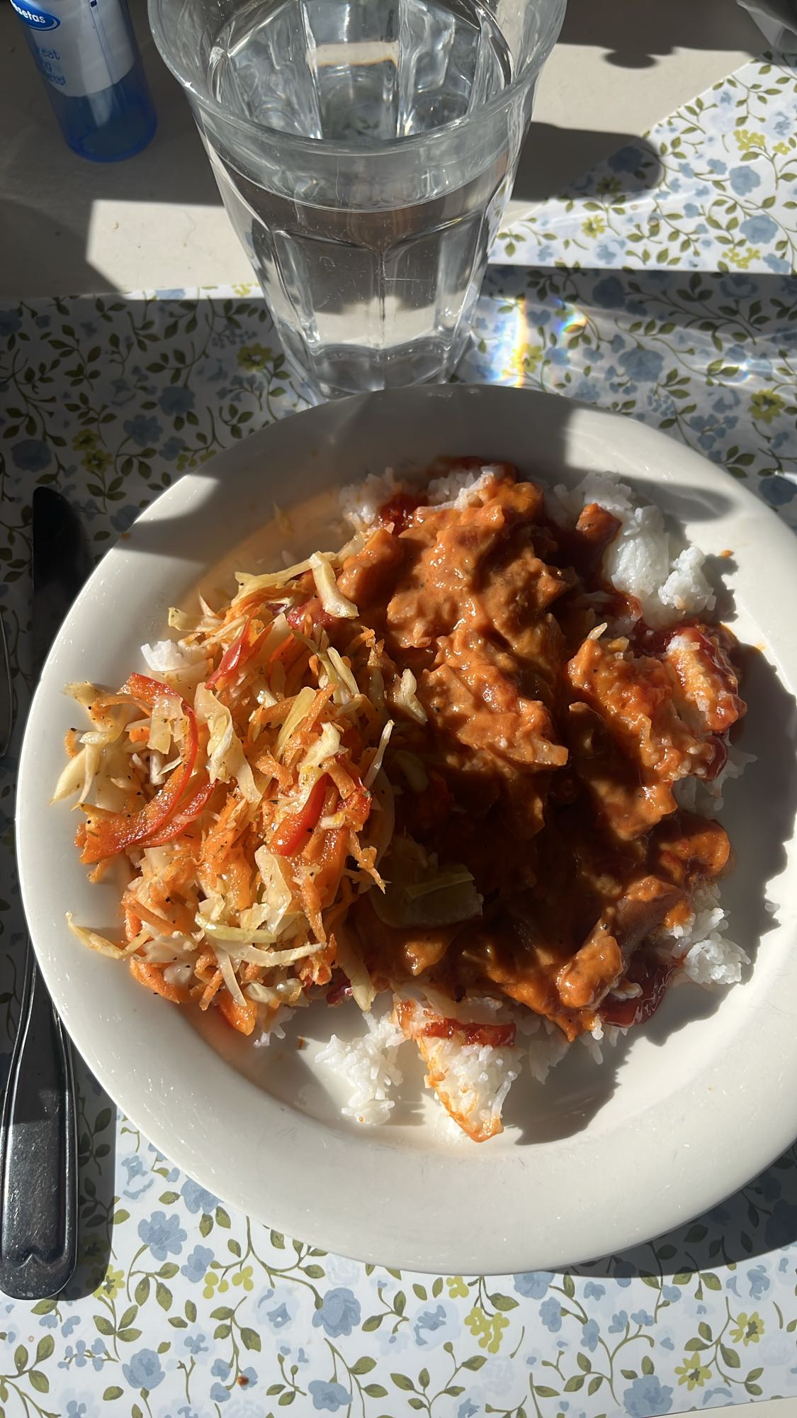 Ris med kycklinggryta