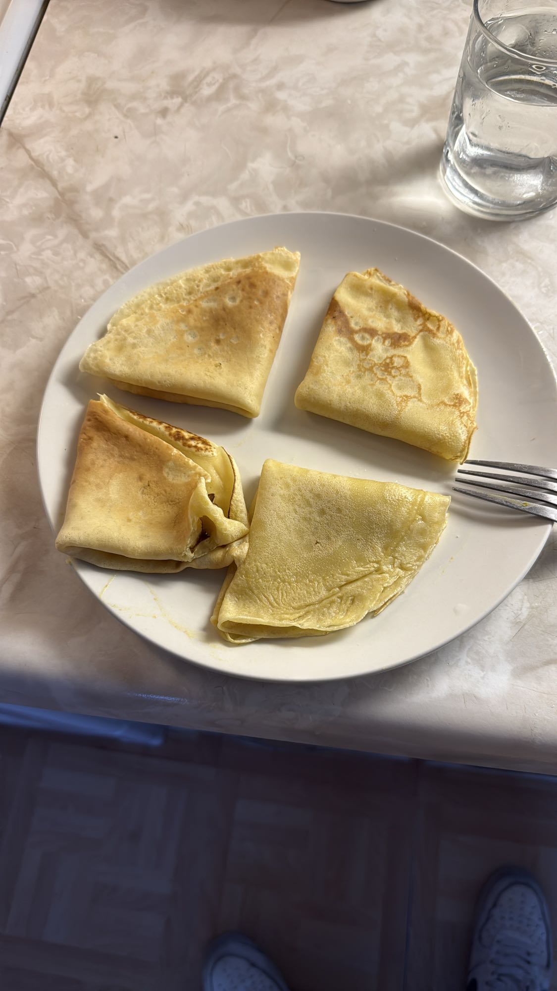 Crêpes au fromage