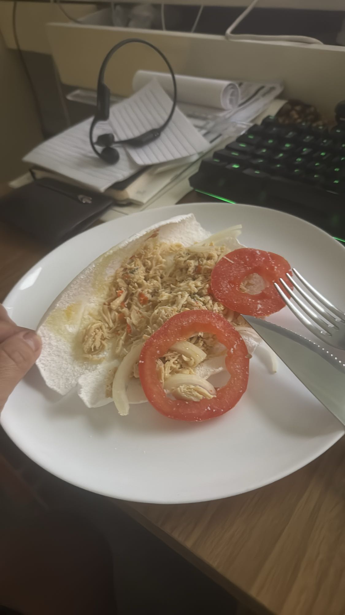 tapioca com frango