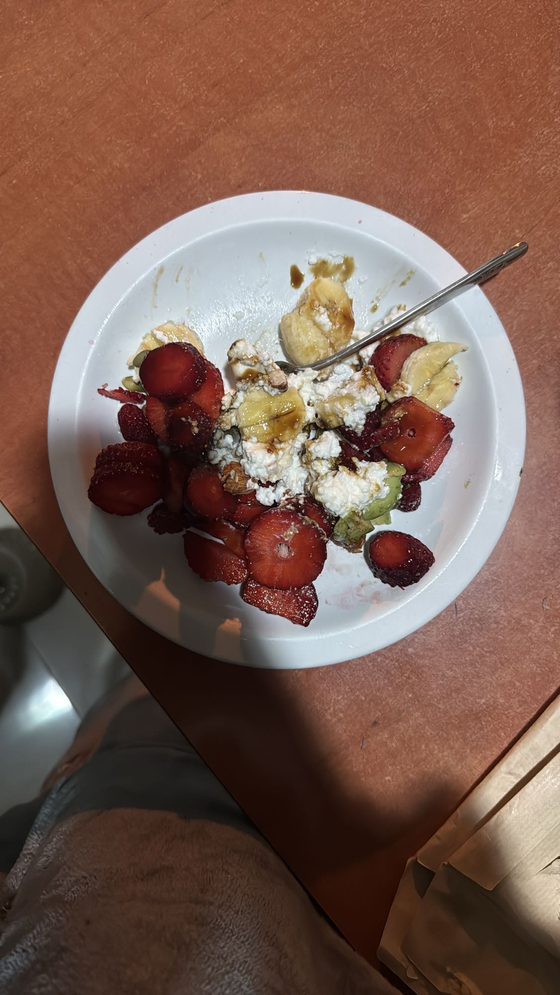 Cottage Cheese Fruit Bowl