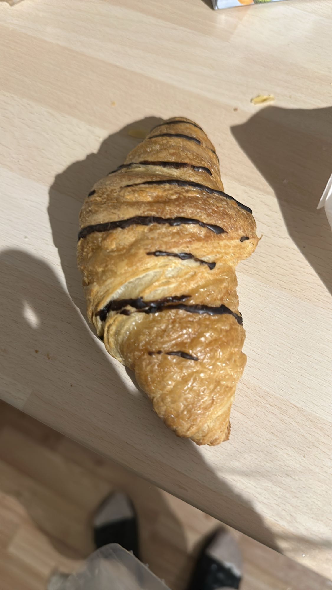 Çikolatalı kruvasan