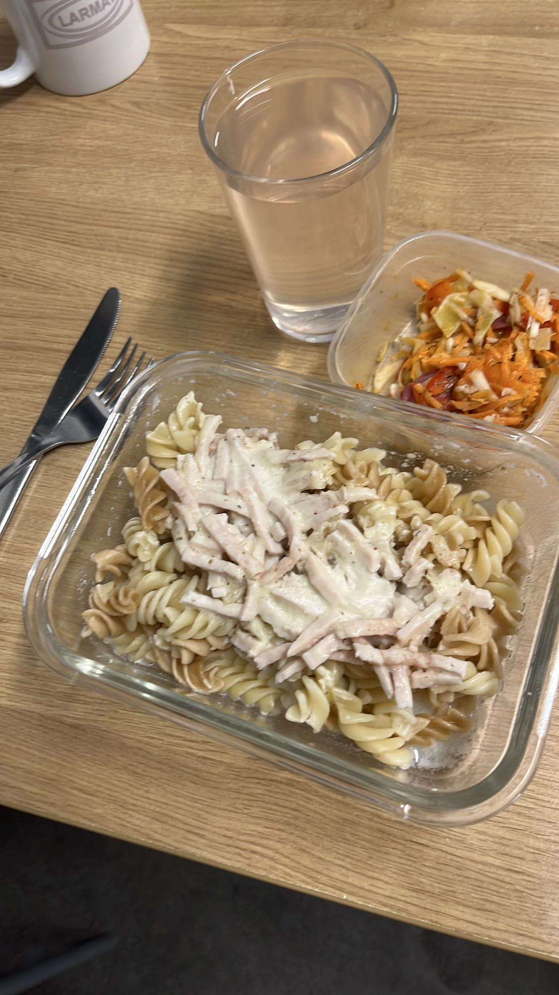 Pastasallad med kyckling