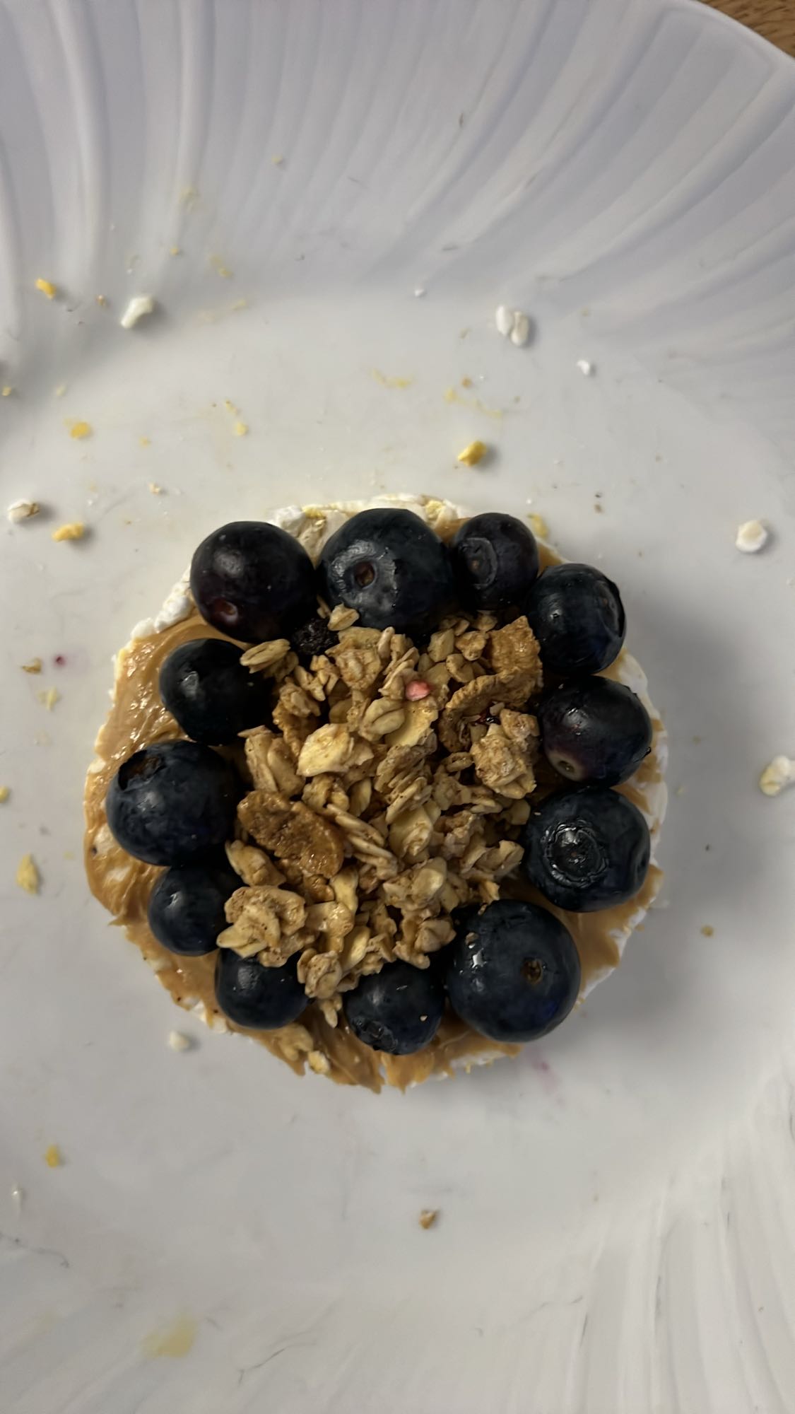 Galletta con mirtilli