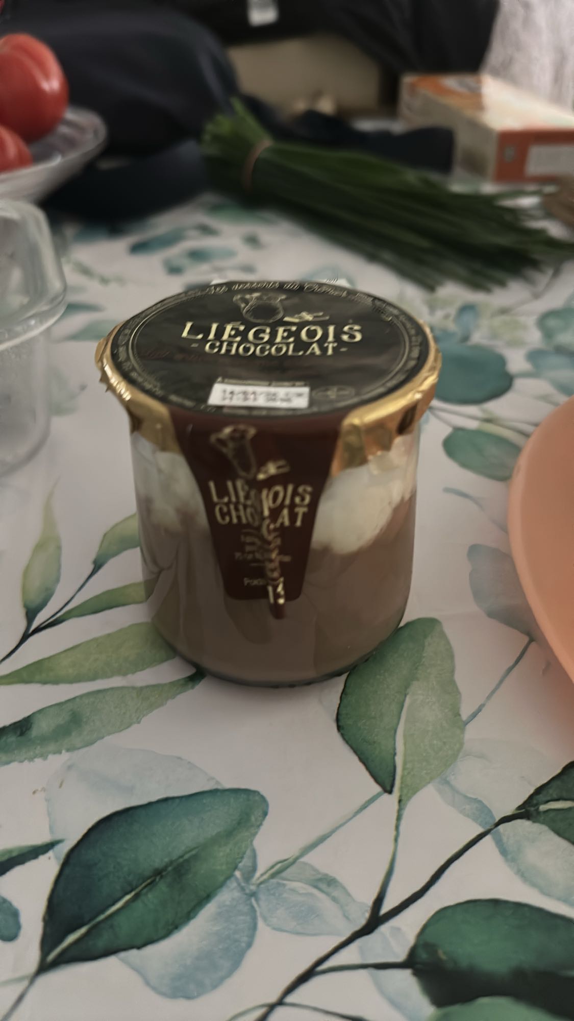 Dessert chocolat liégeois