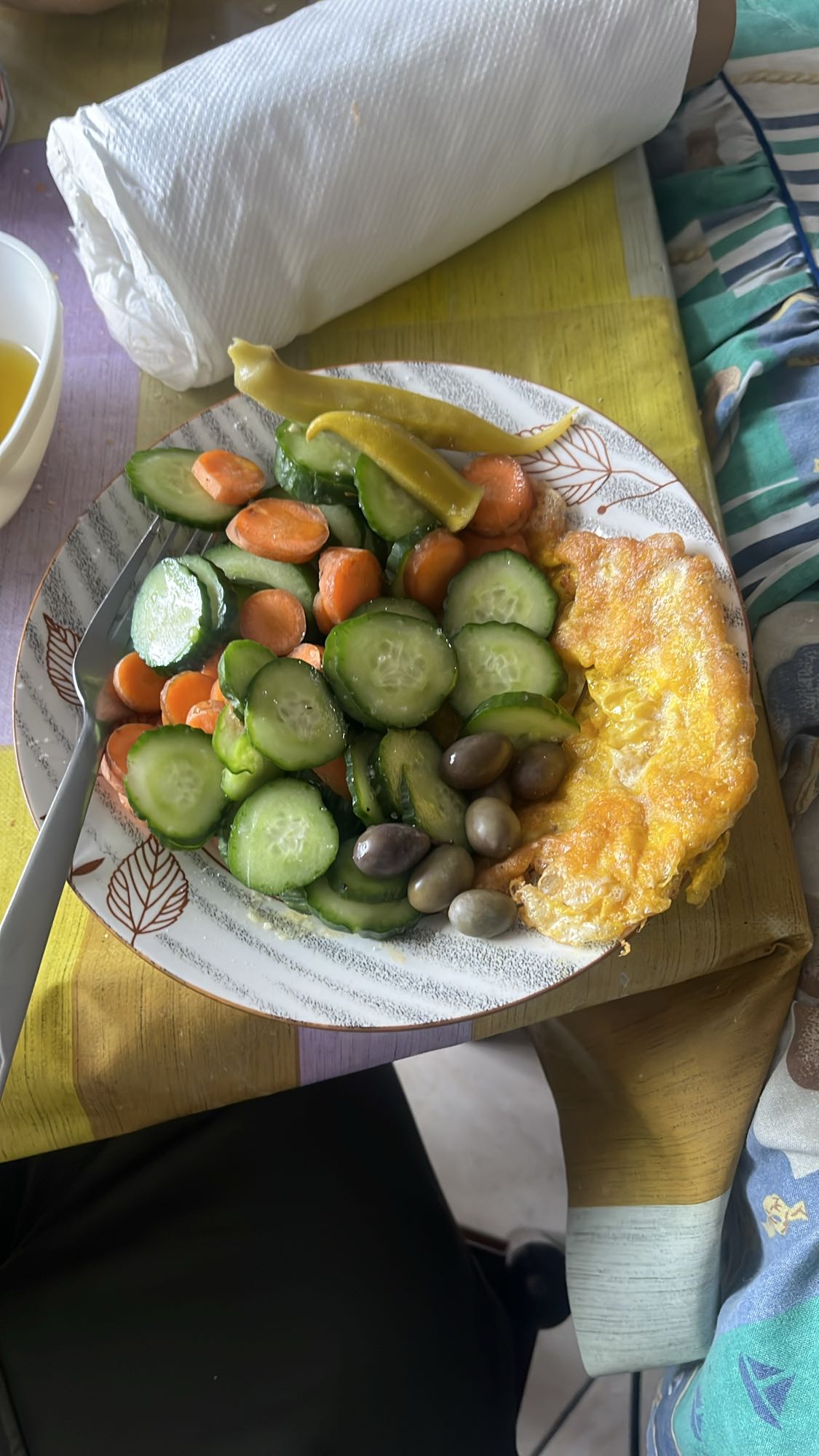 Omelet Veg Plate