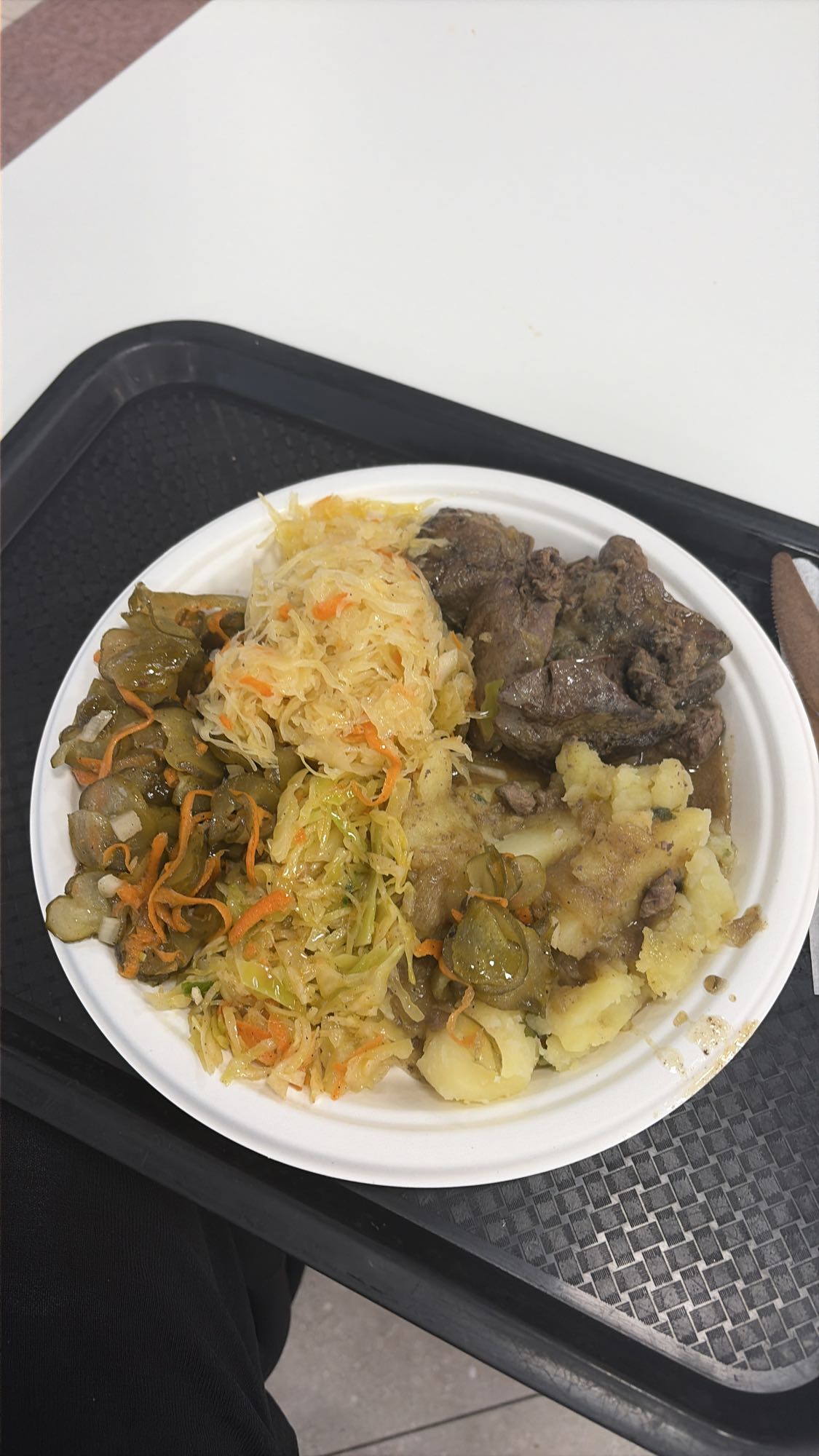 Wątróbka z ziemniakami