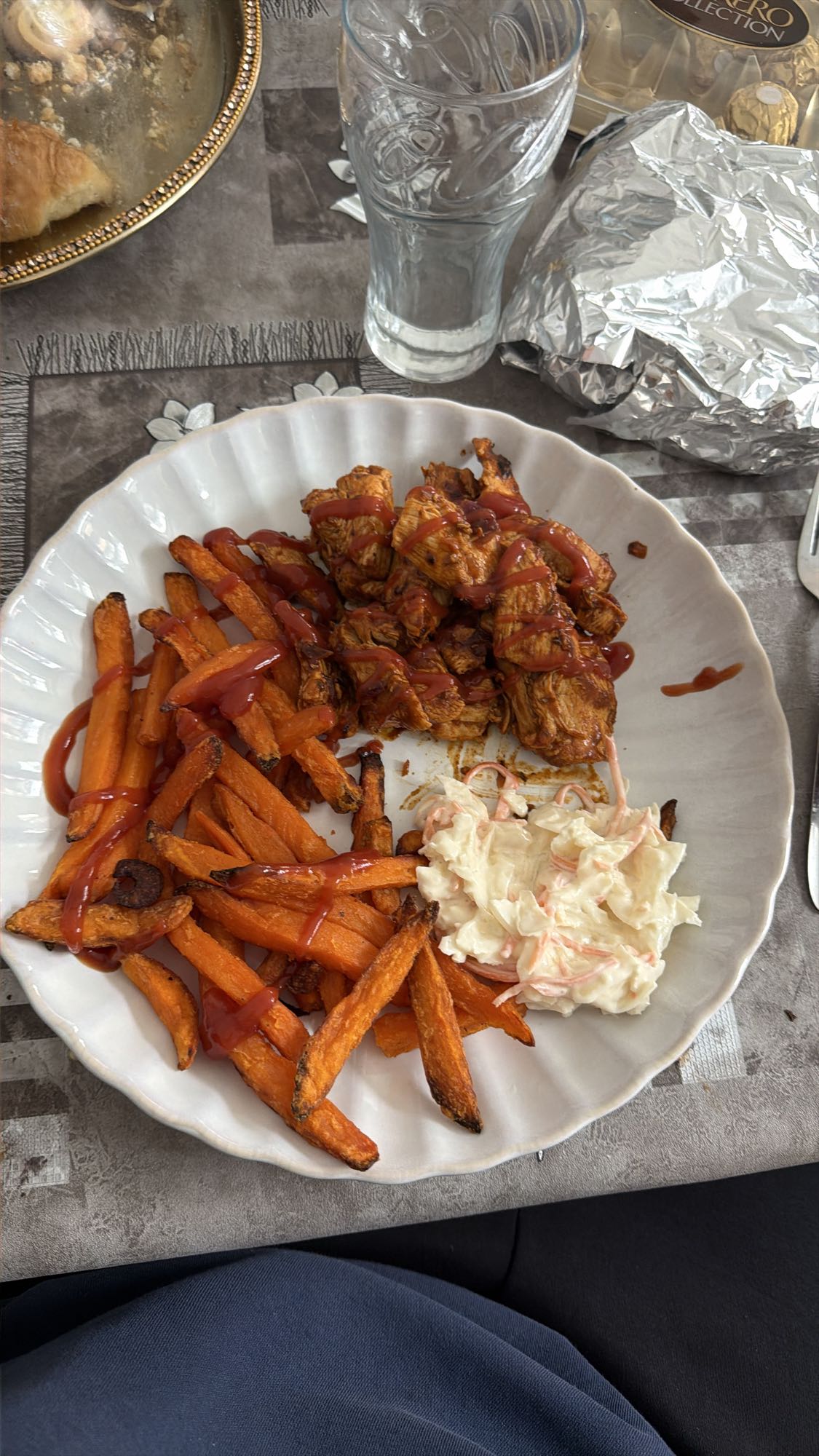 Chicken Sweet Potato Plate