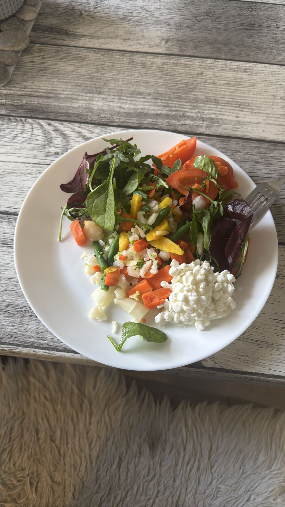 Sallad med superminikeso