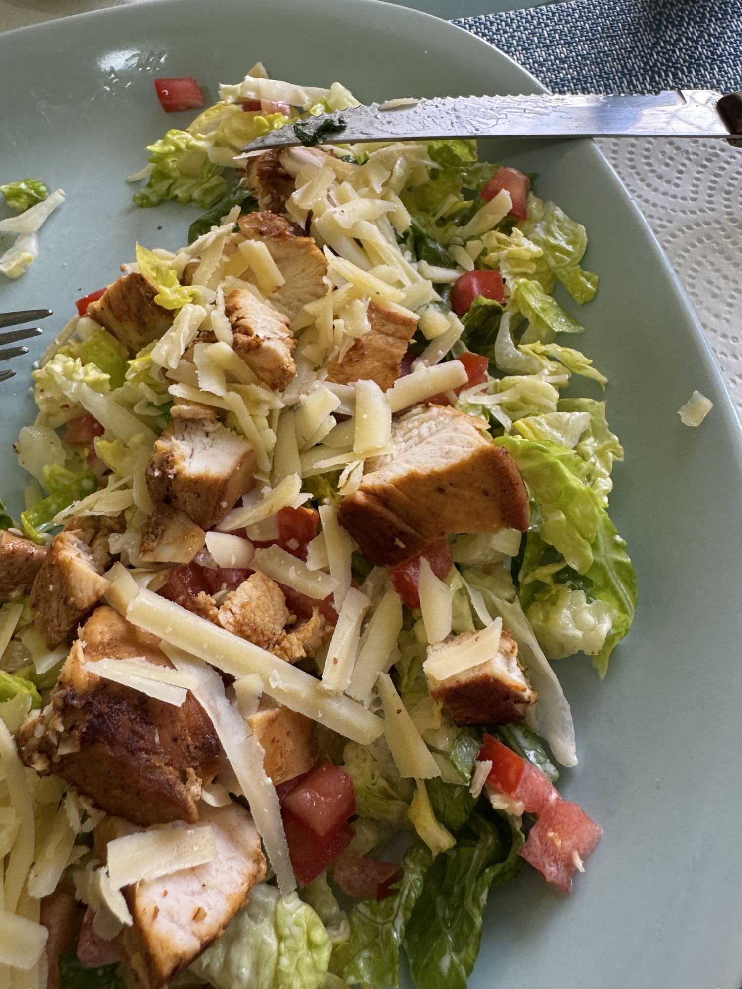 ensalada de pollo