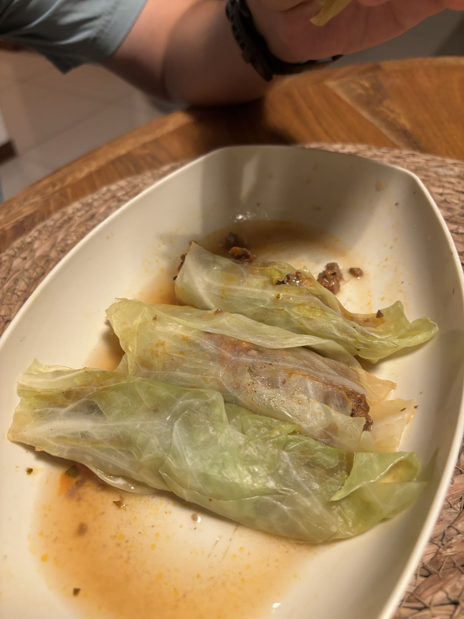 rollitos de col