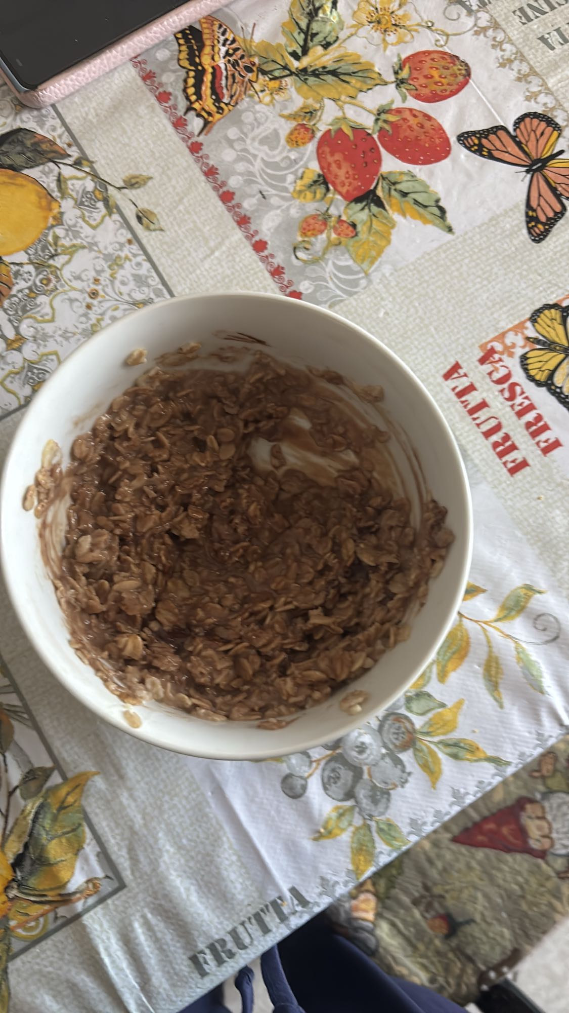 Porridge al cacao