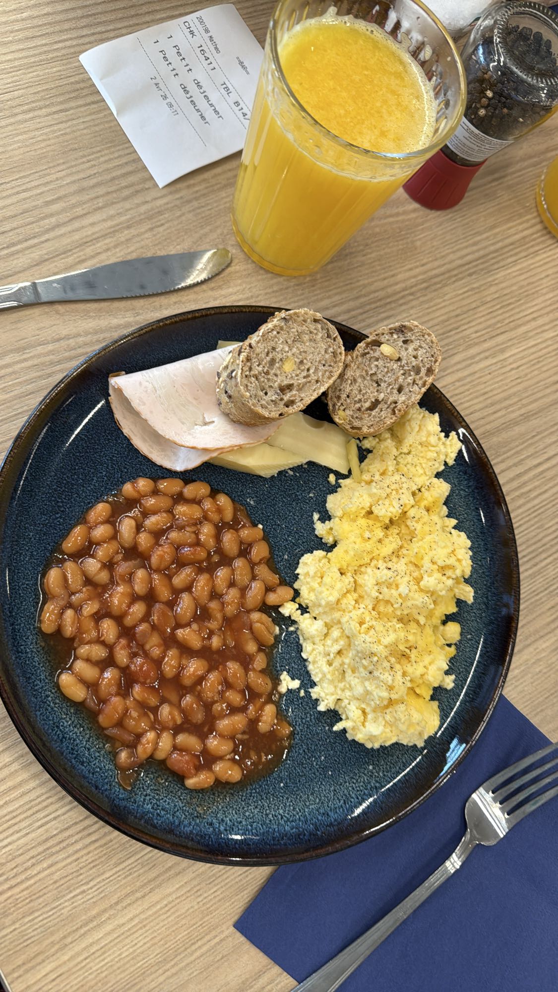 Breakfast plate