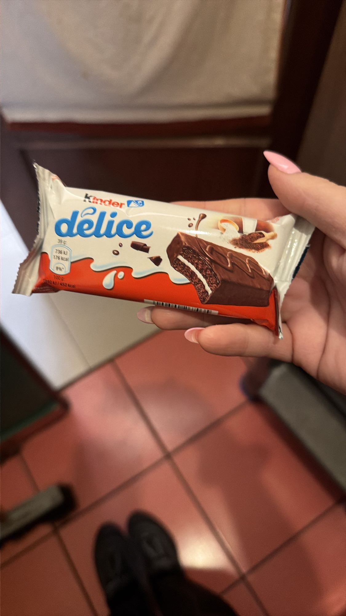 batonik Kinder Delice