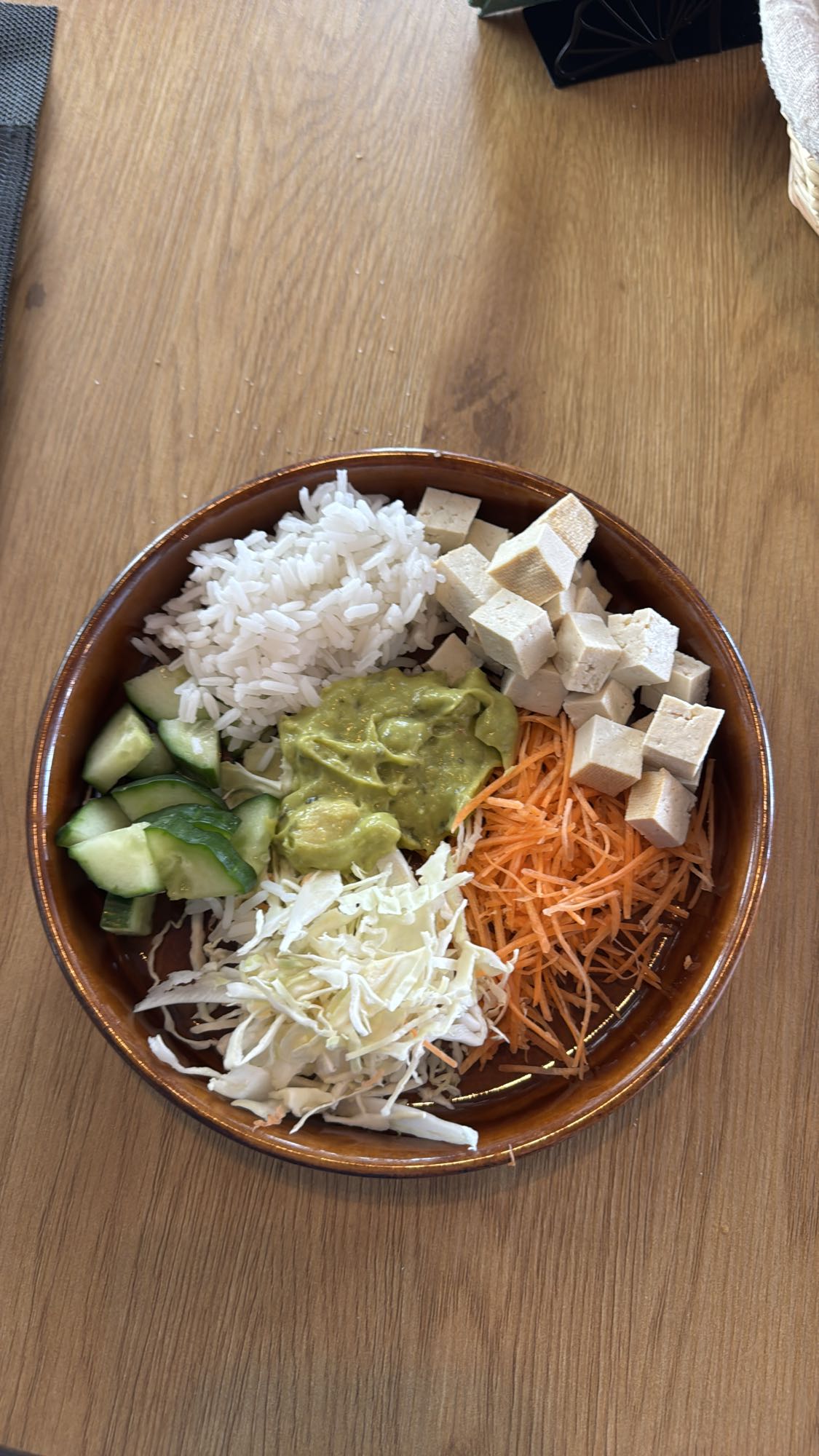 Tofu Rice Veg Bowl