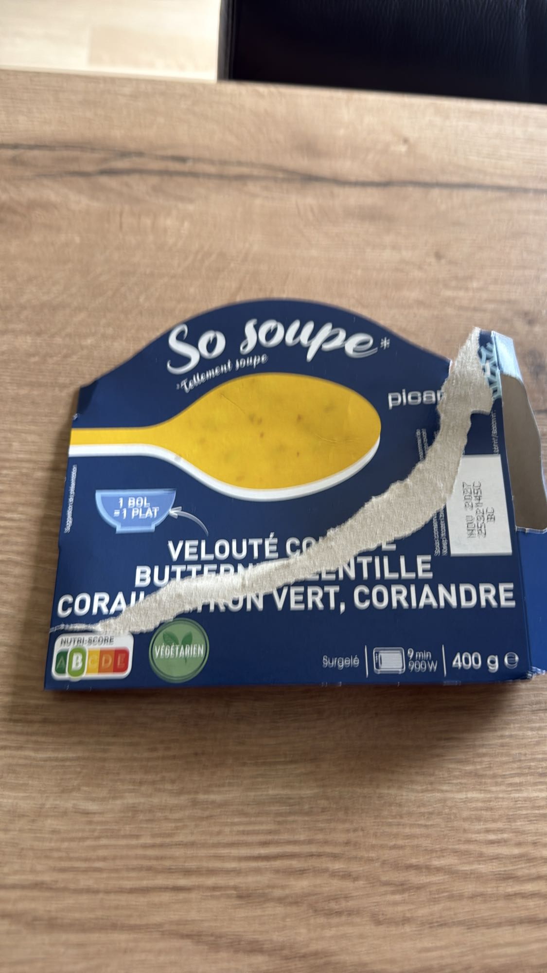 Velouté coco lentille