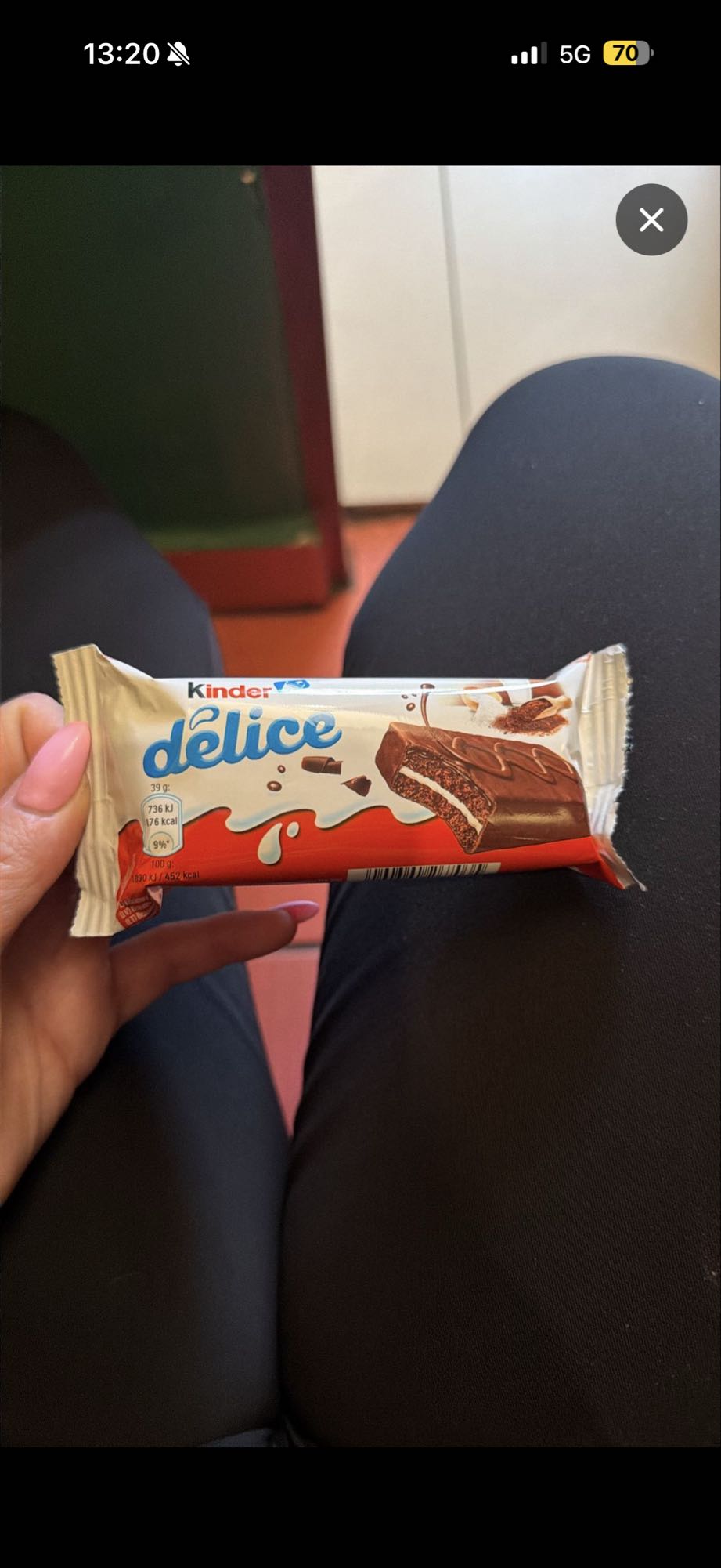batonik Kinder Delice