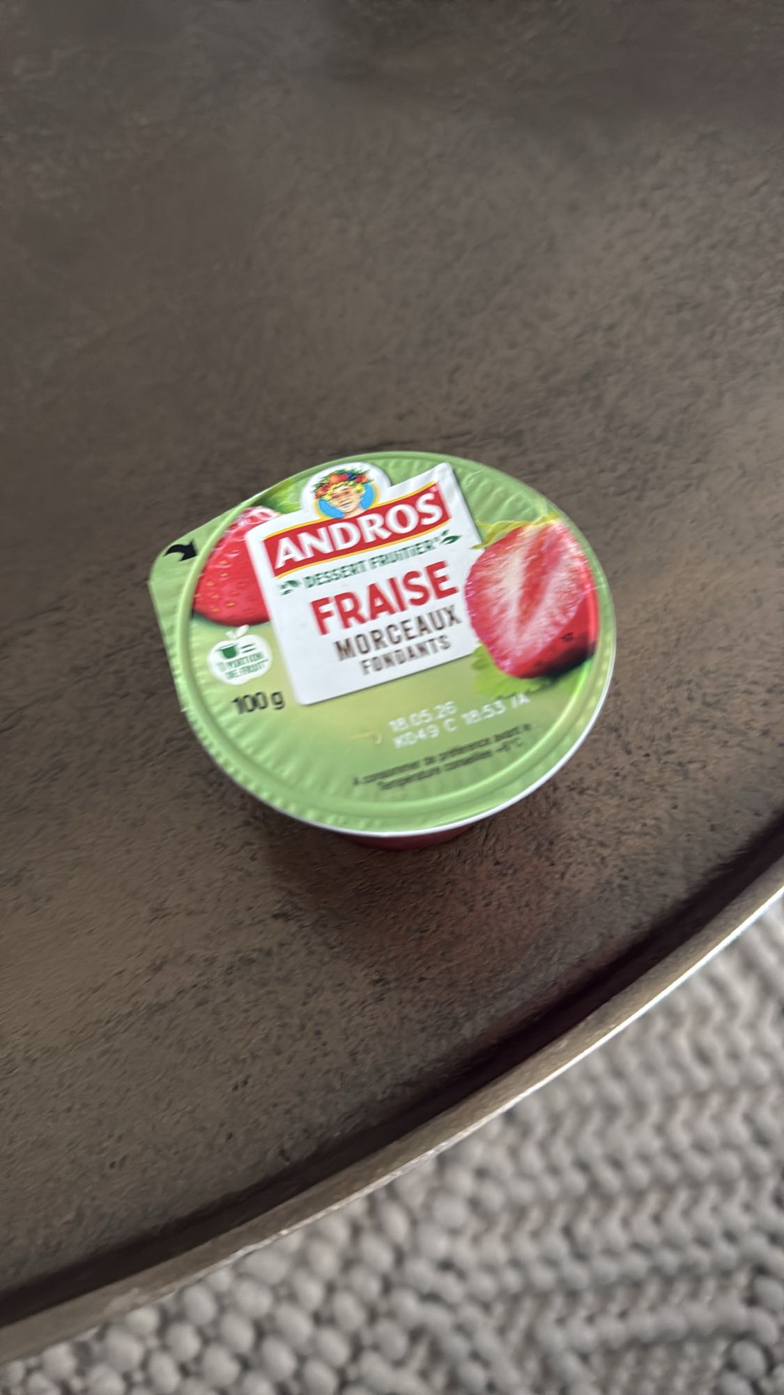 Dessert fraise Andros