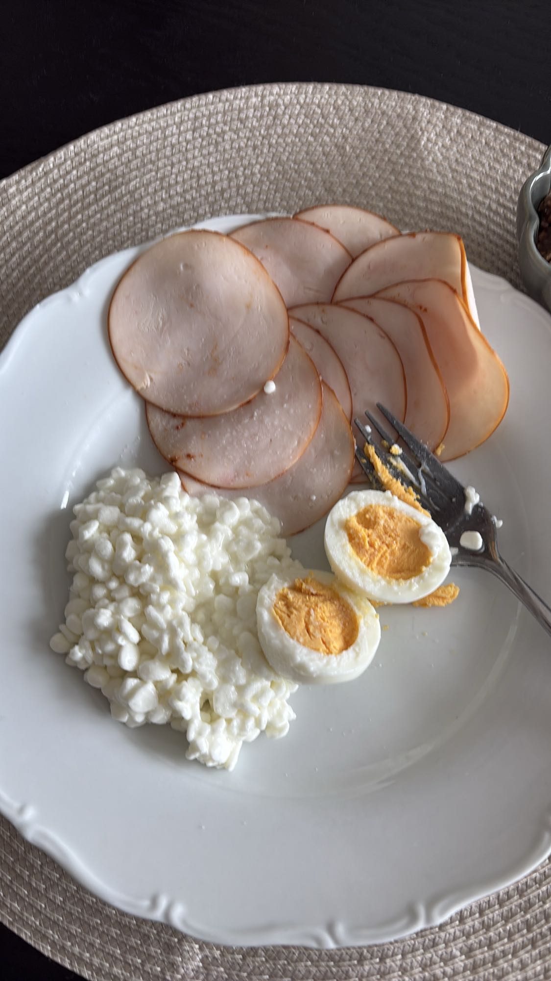 Keso kalkon och ägg