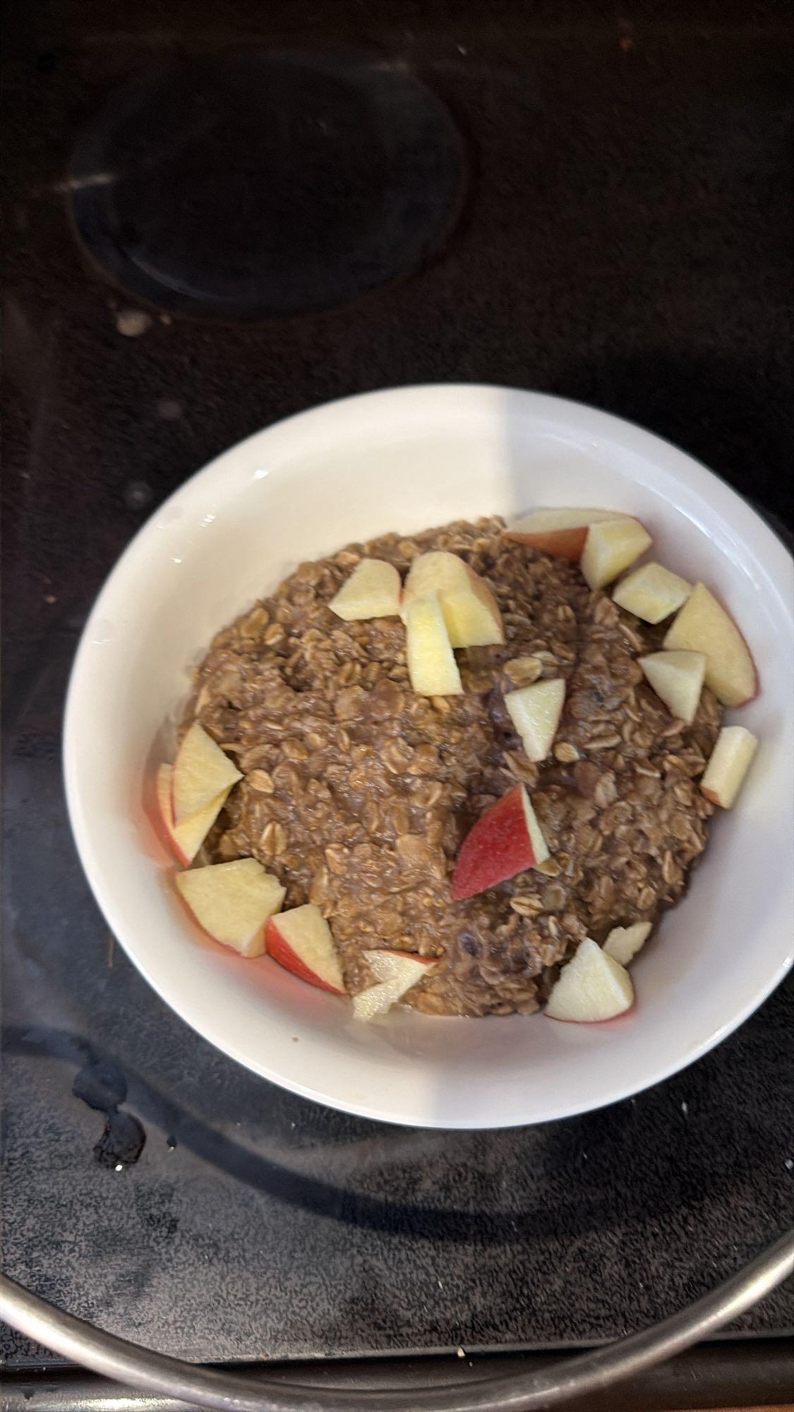 Apple Chocolate Oatmeal