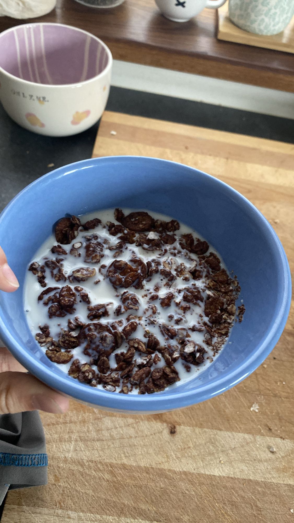 Céréales chocolat au lait