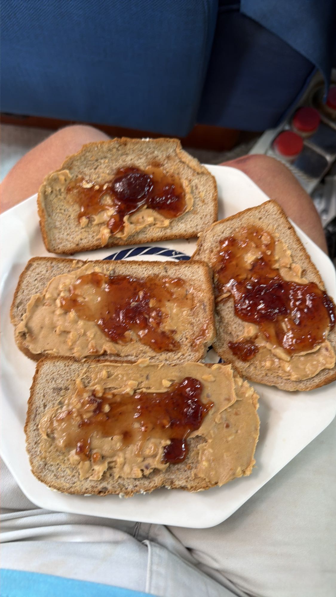 PBJ Toast Plate