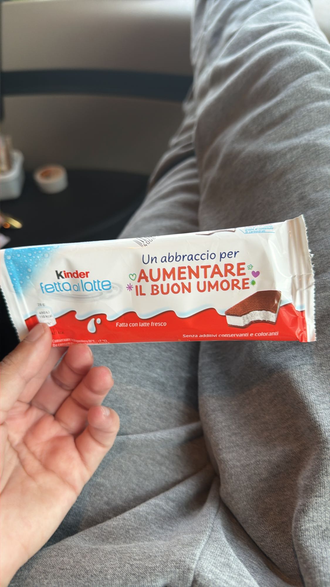Kinder Fetta al Latte