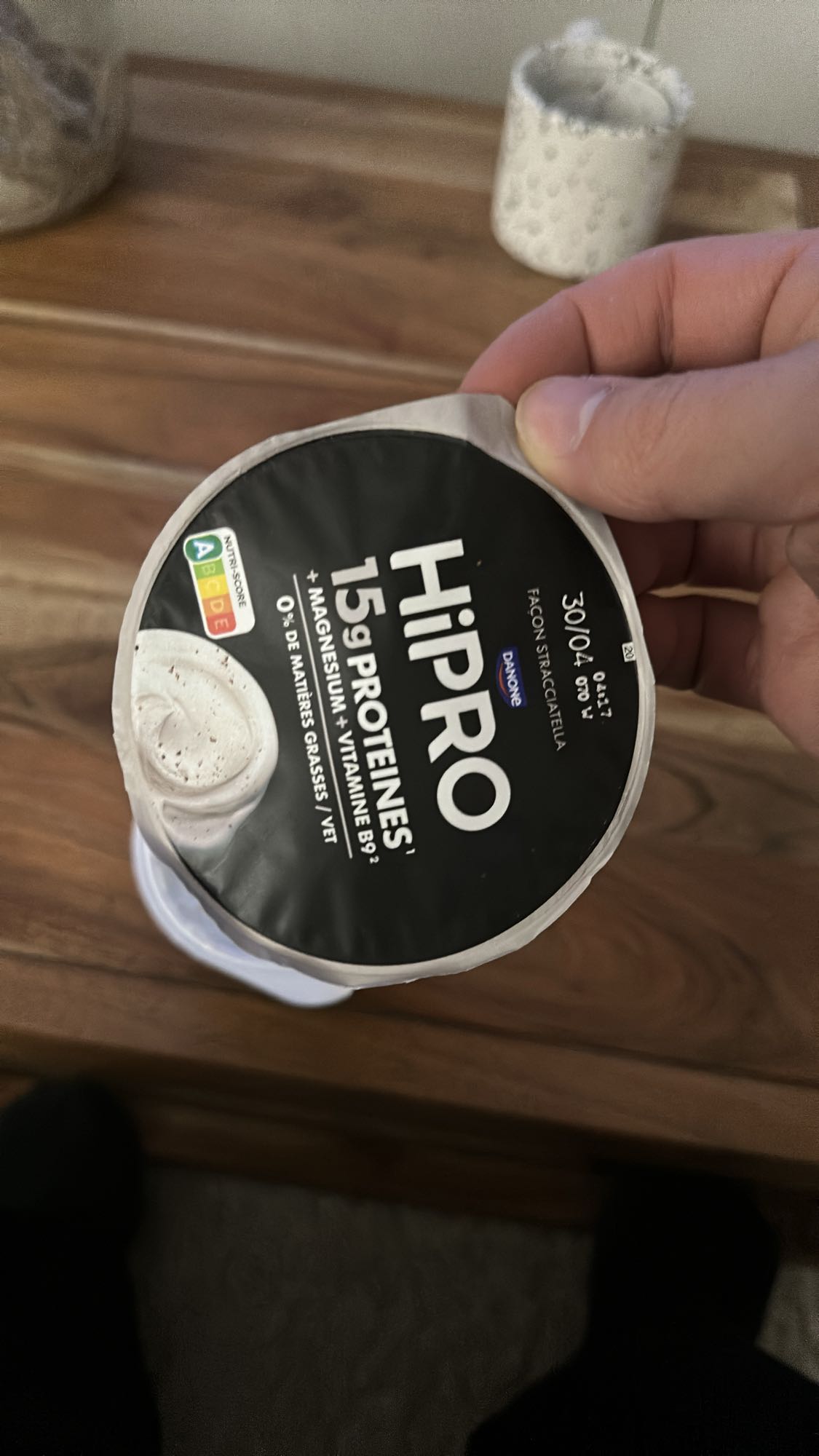 Yaourt protéiné stracciatella