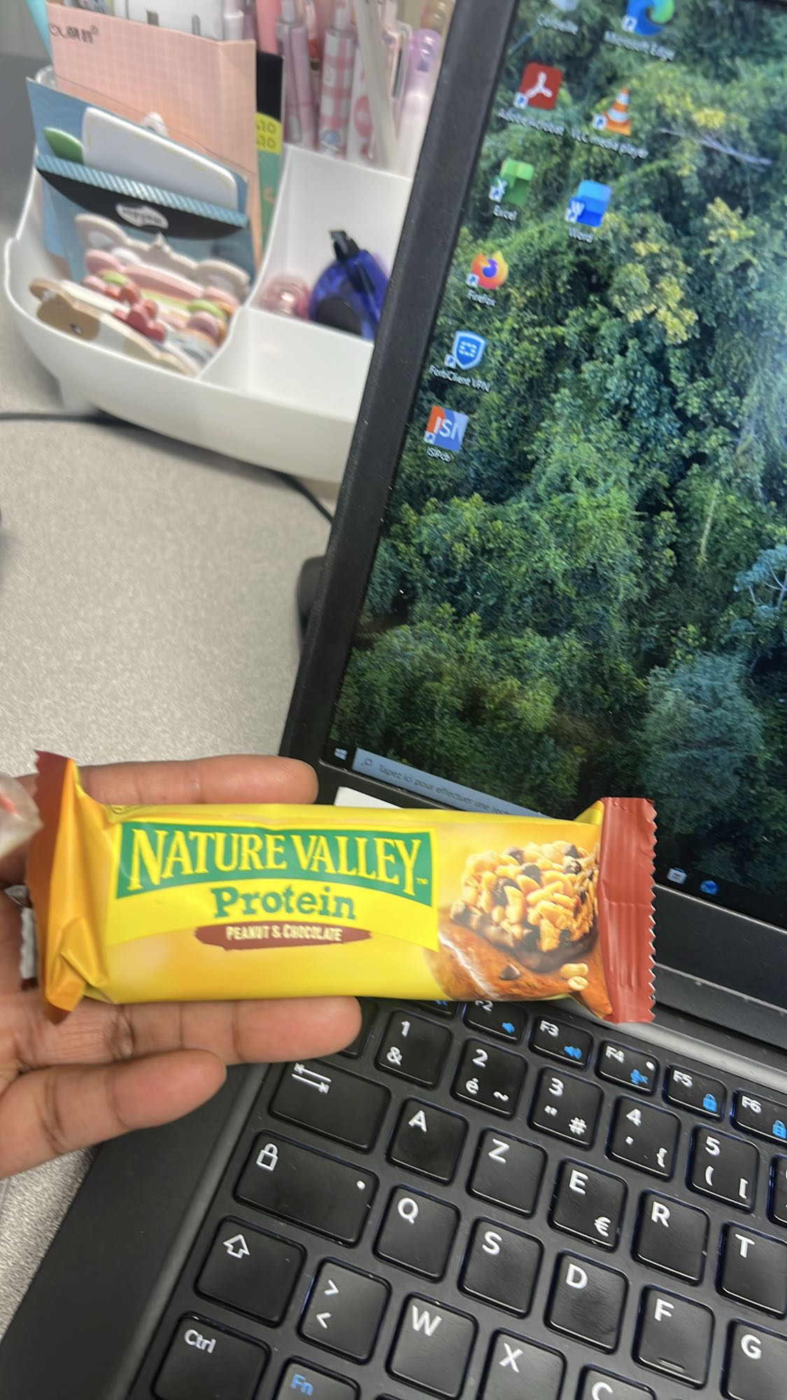 Barre protéinée cacahuète