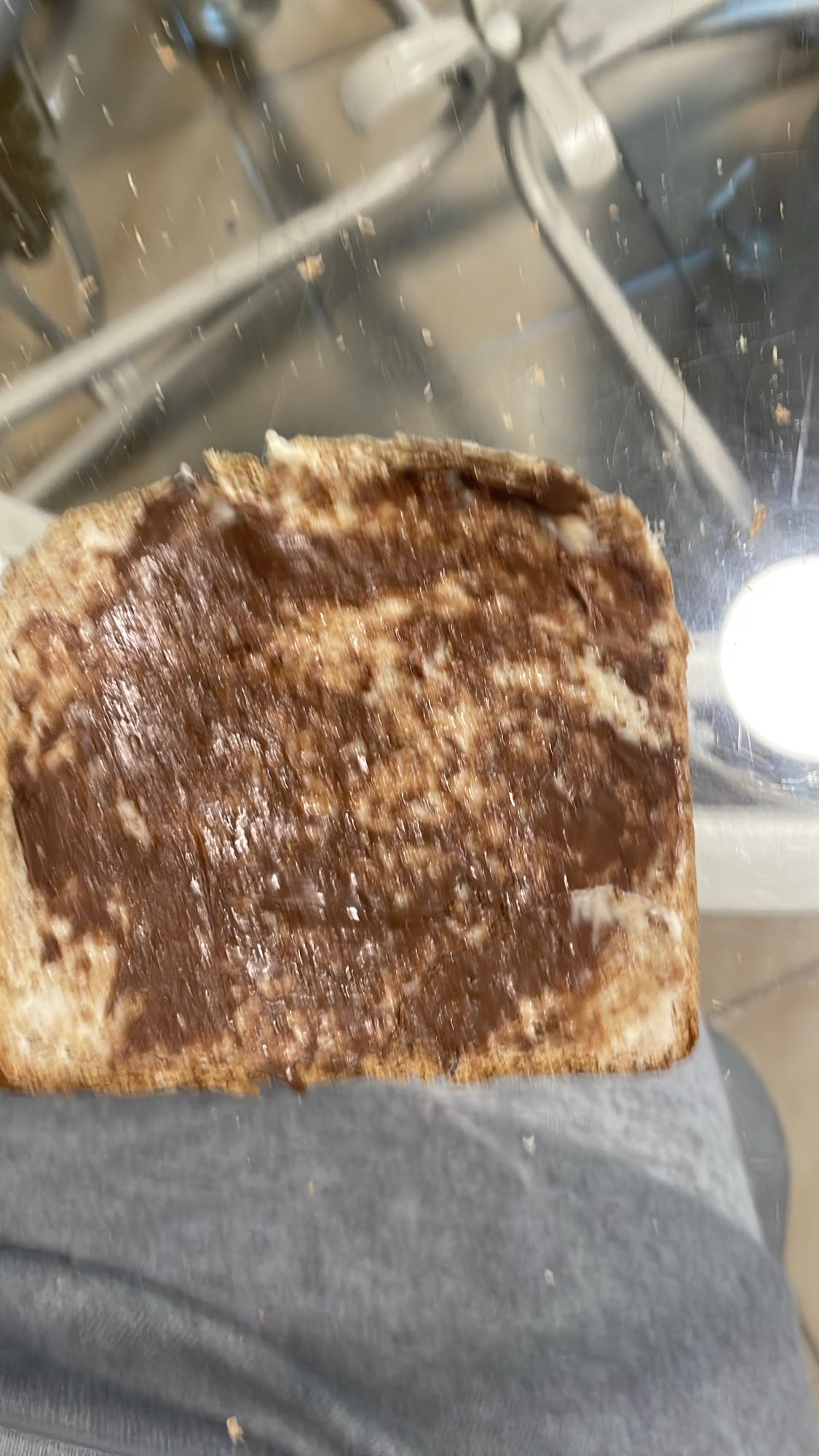 Tartine au chocolat