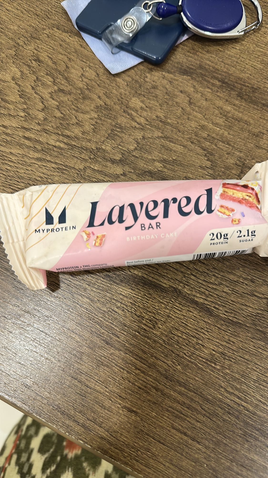 Birthday Cake Protein Bar