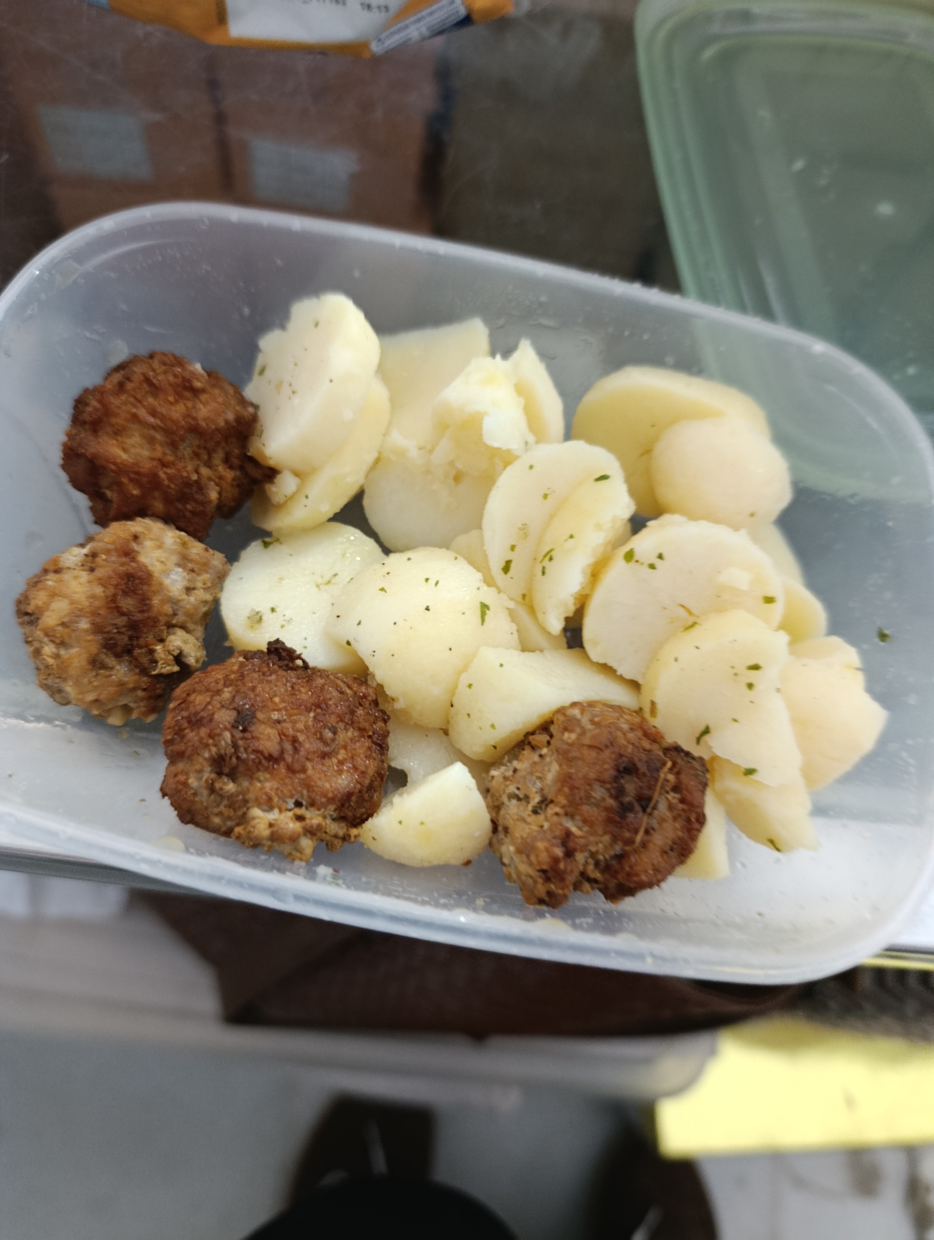 albóndigas con patata