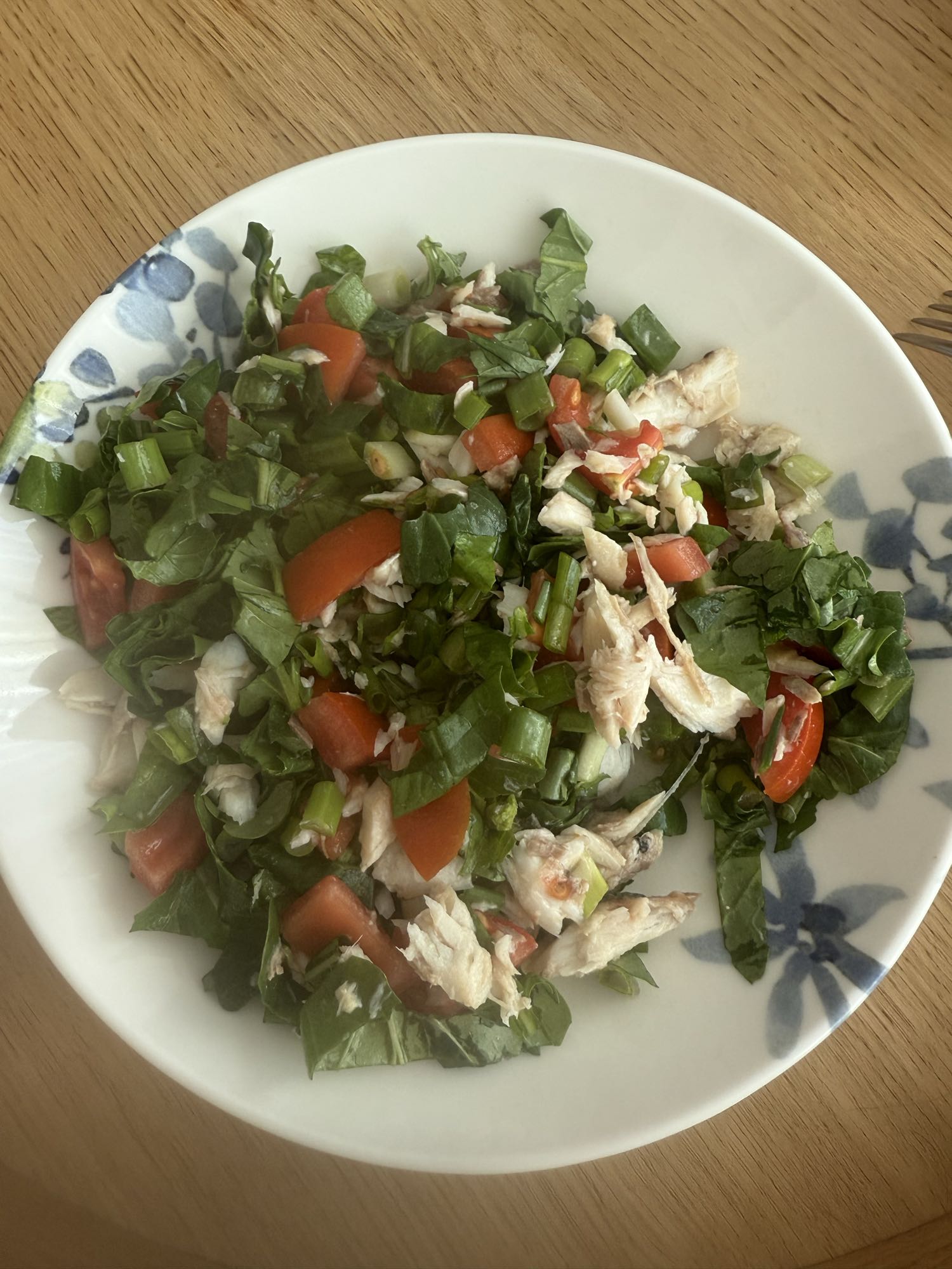 Tavuklu Yeşil Salata