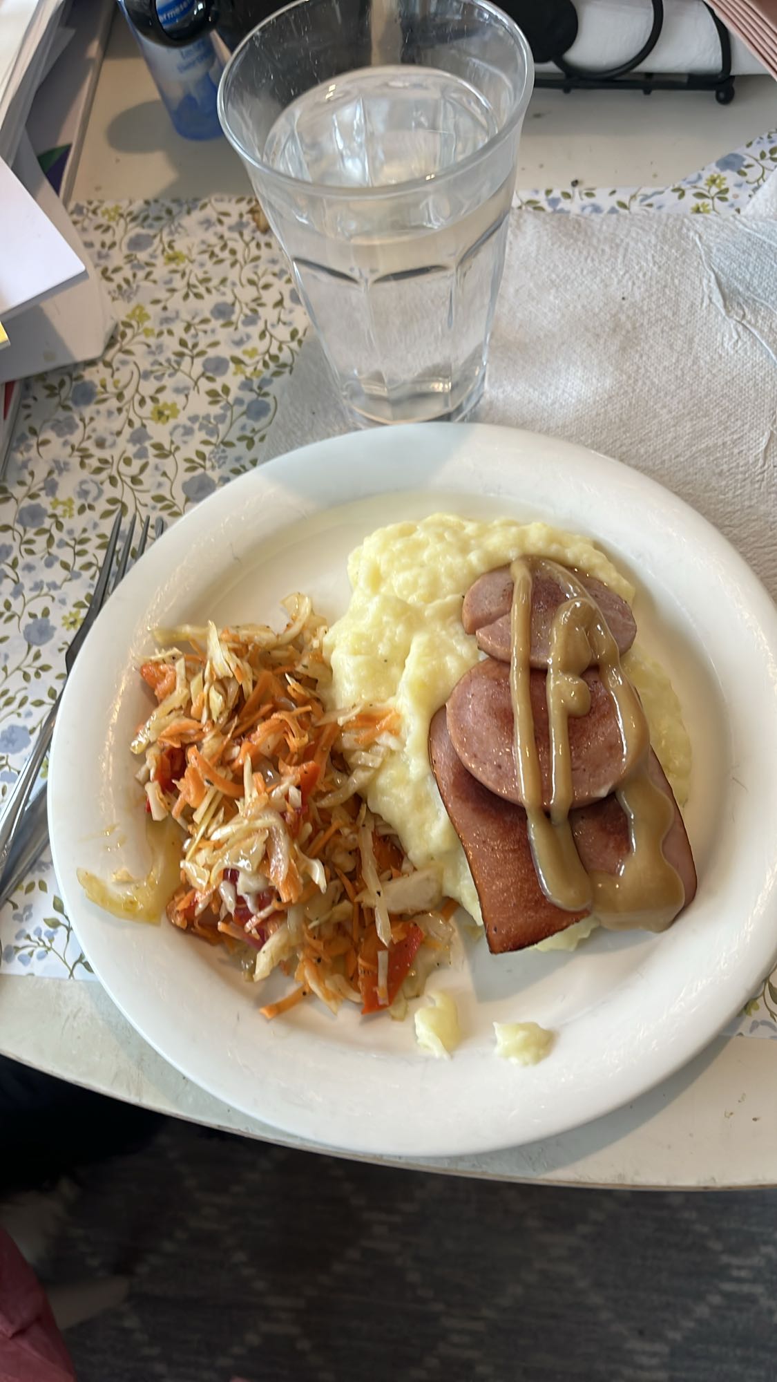 Potatismos med korv