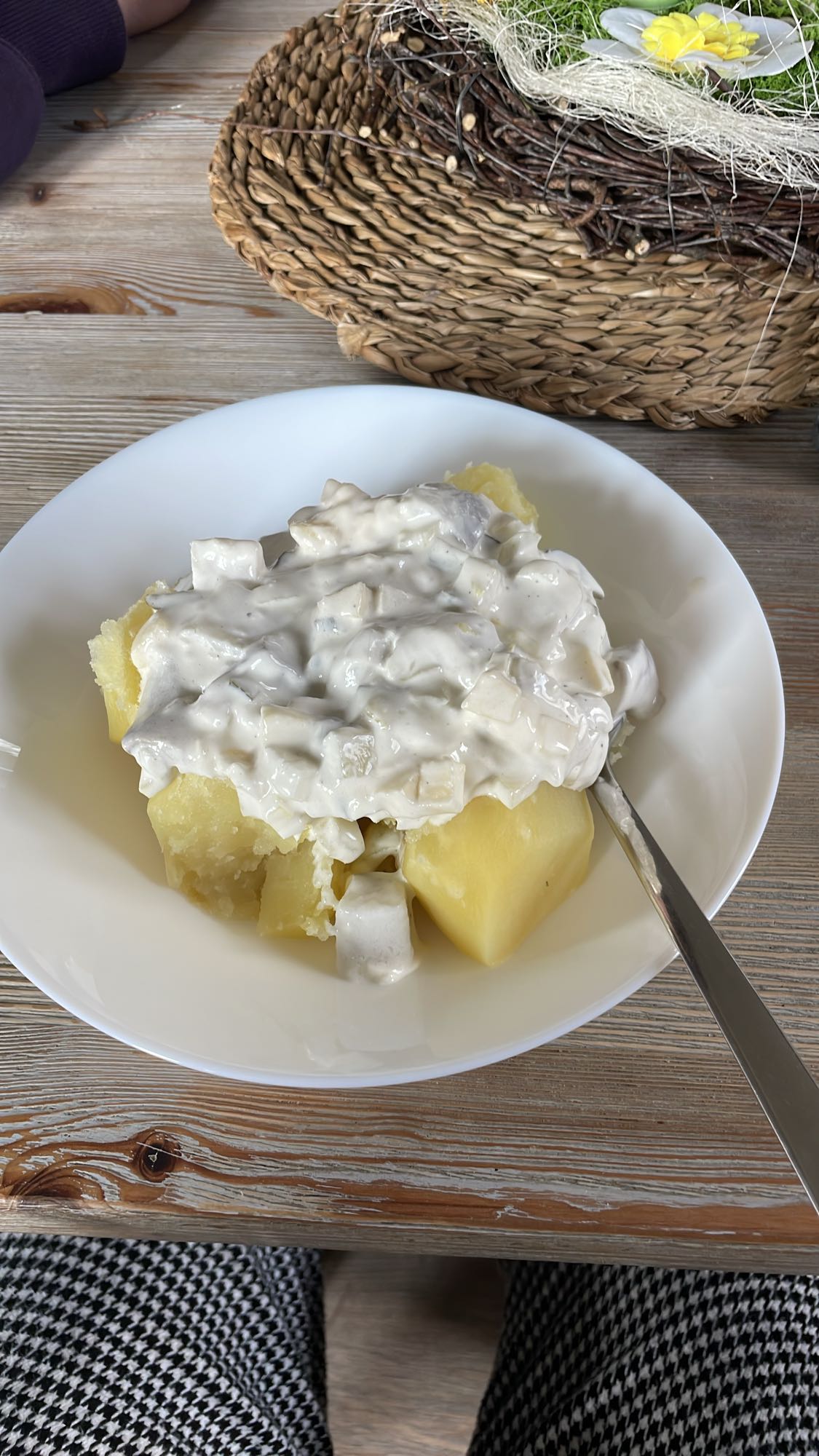 Ziemniaki ze śledziem