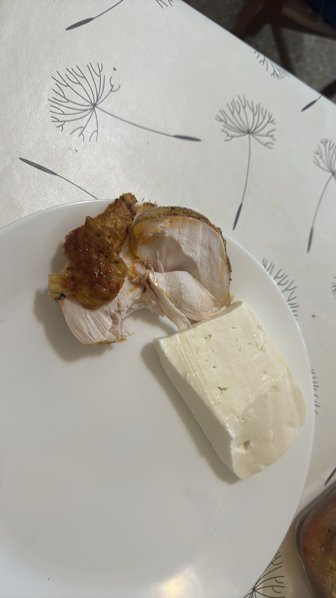 Chicken and White Cheese