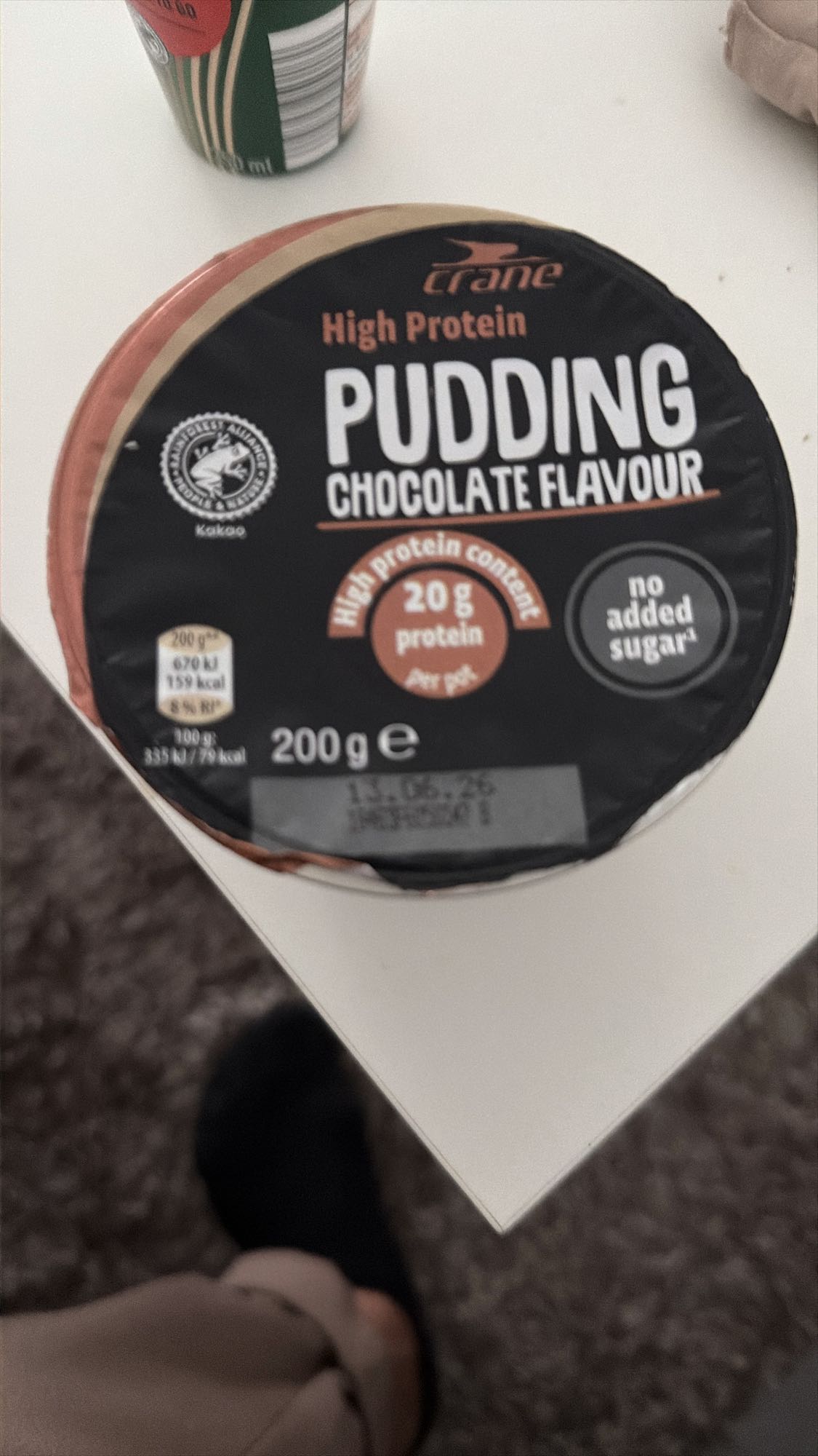 Schoko-Proteinpudding