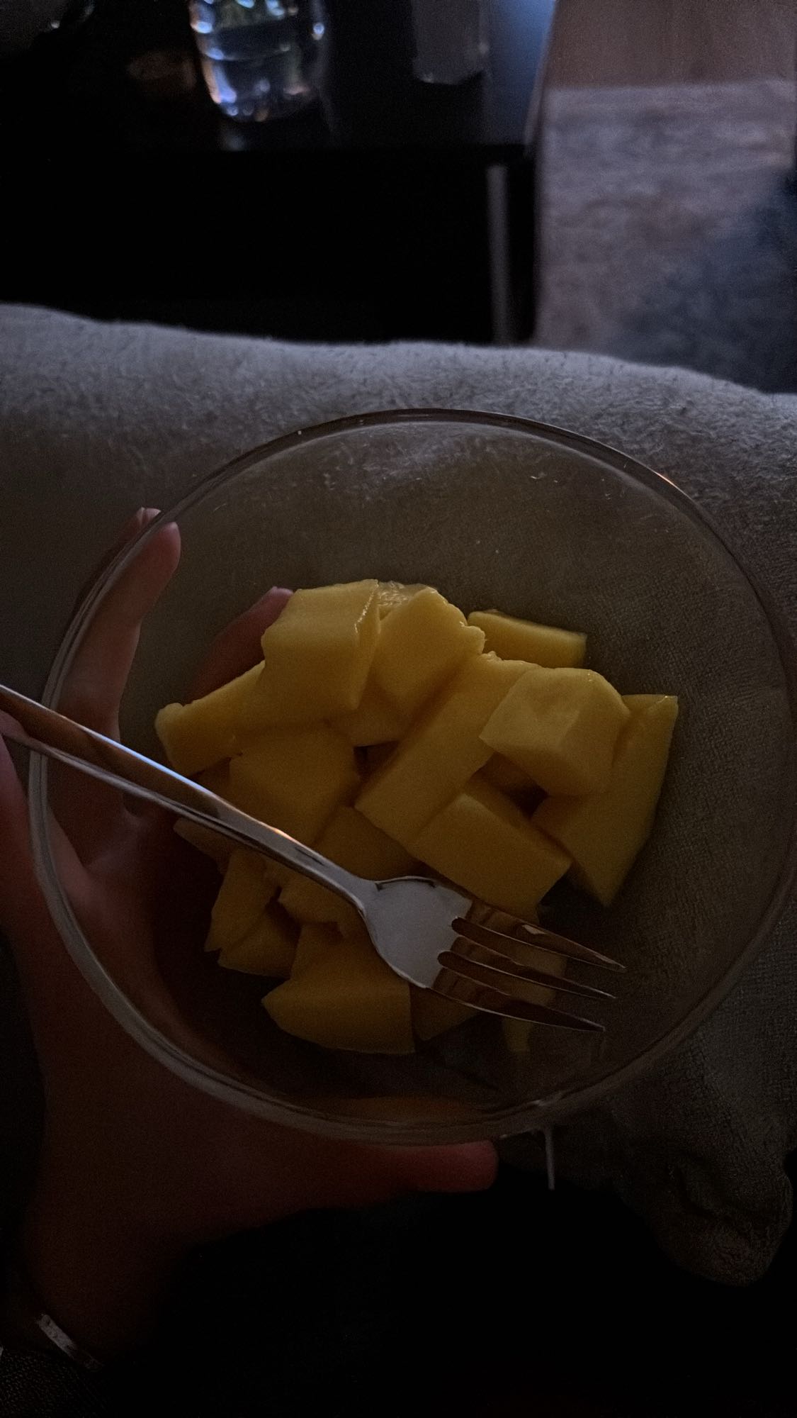 Mangowürfel