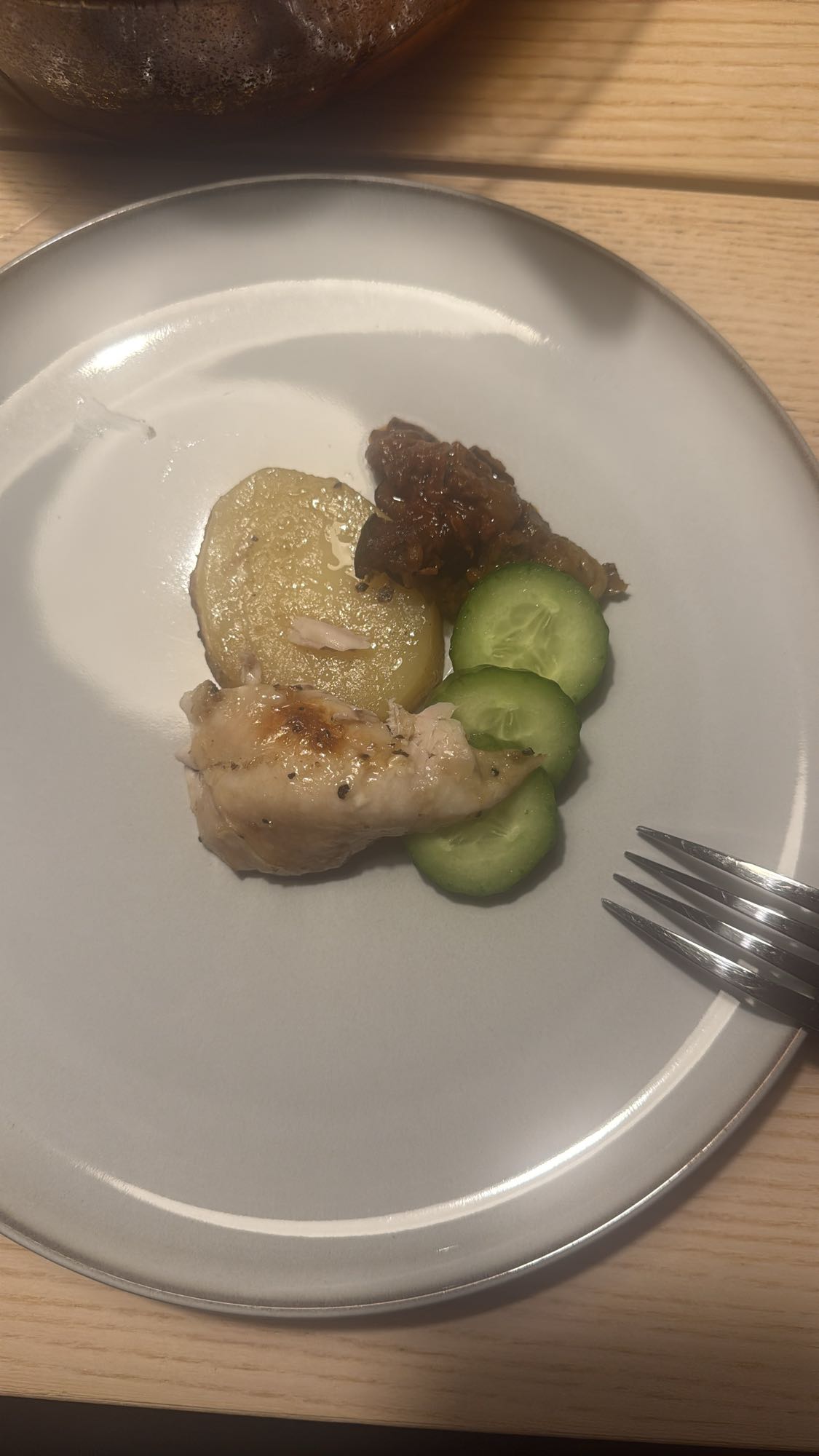 Kyckling med potatis
