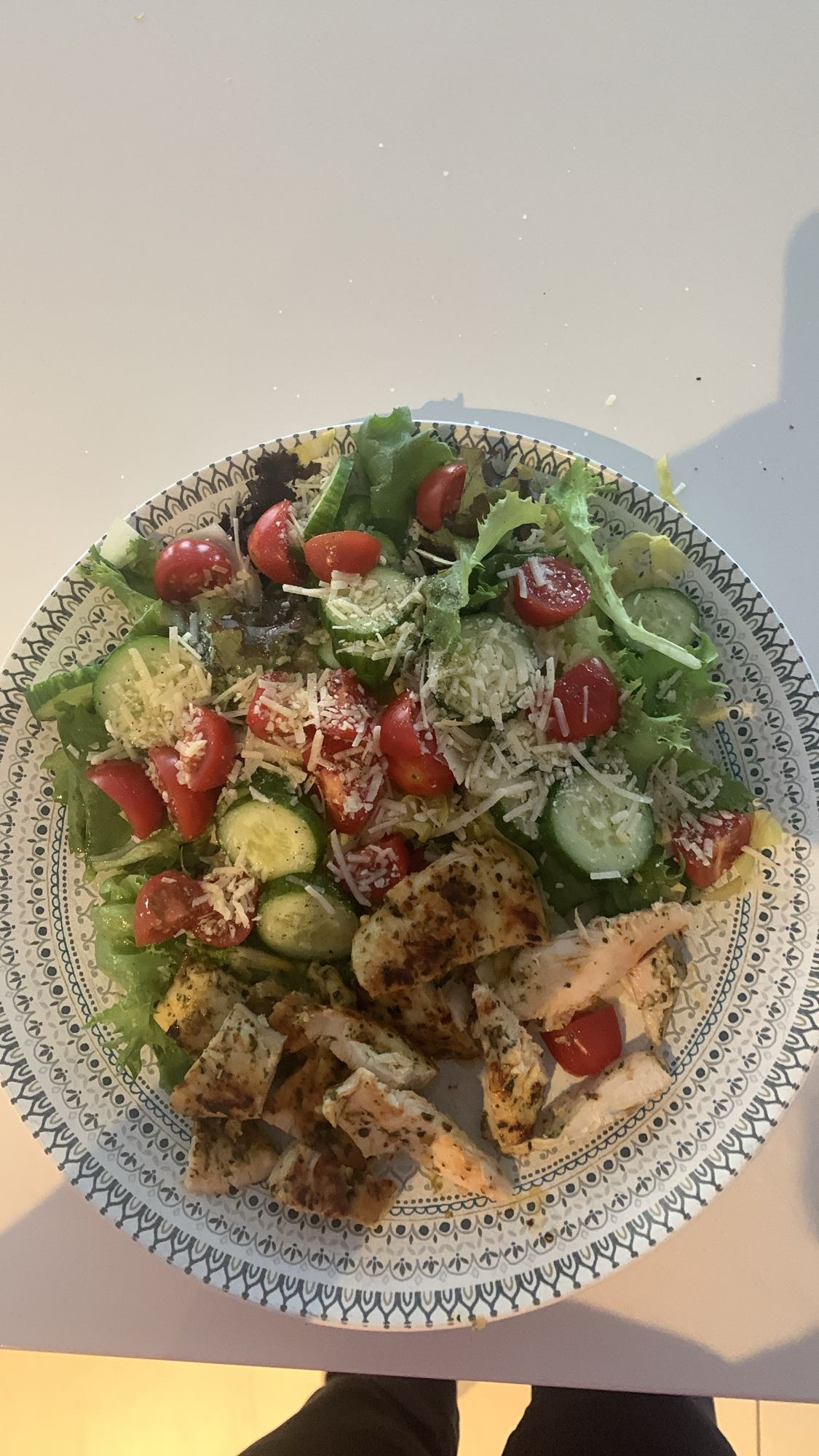 Salade au poulet