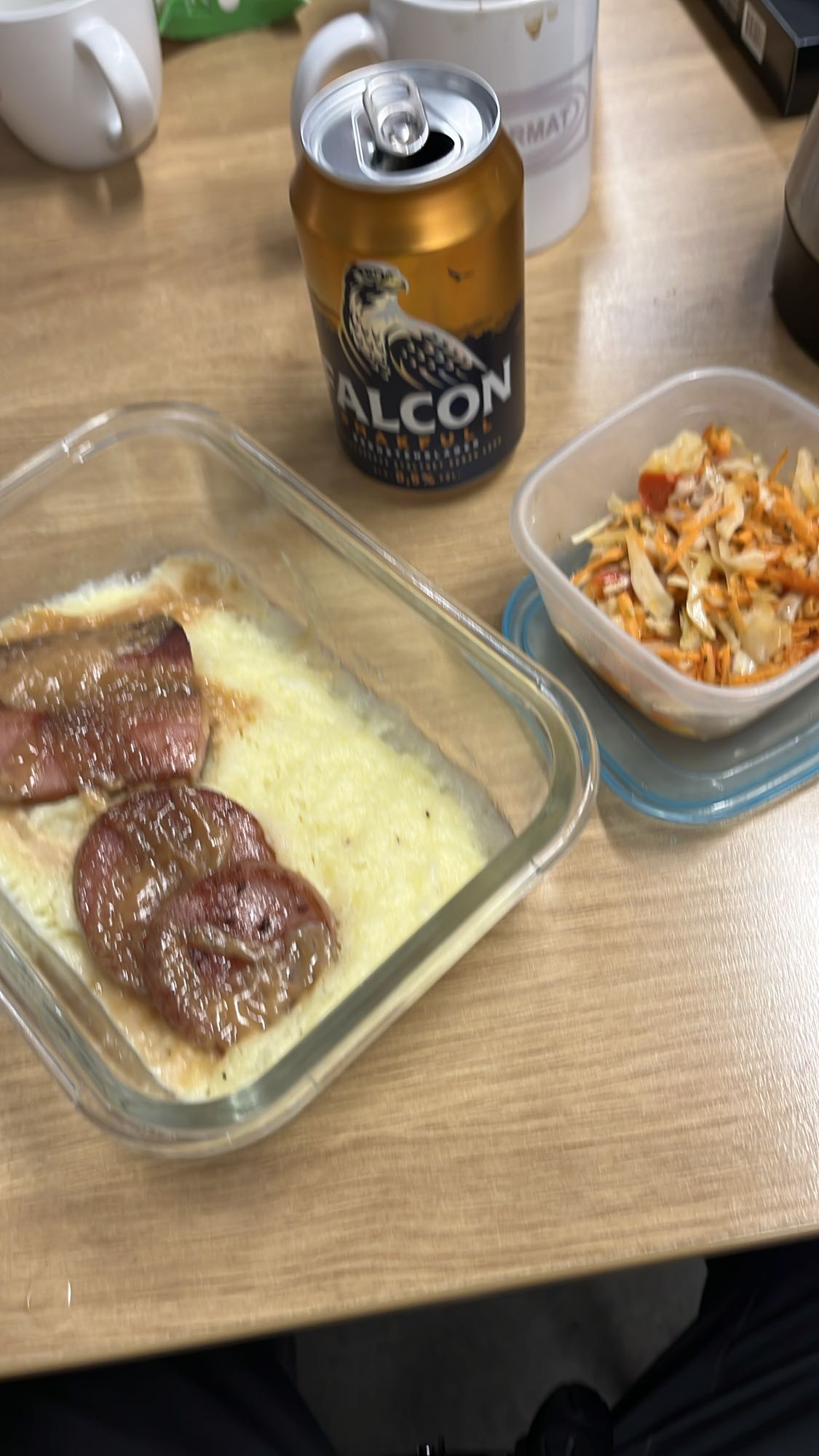 Potatisgratäng med korv